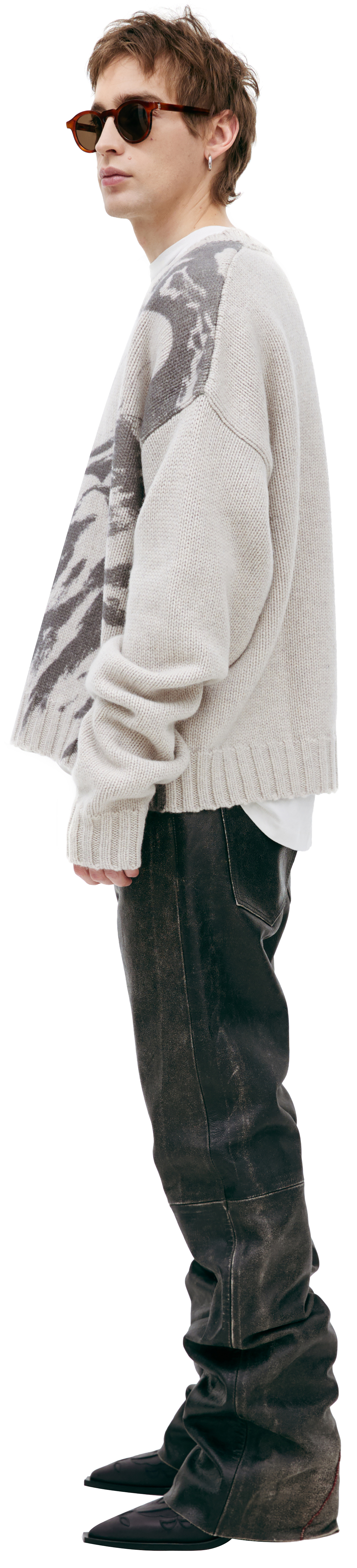 Enfants Riches Déprimés Вязаный свитер из кашемира