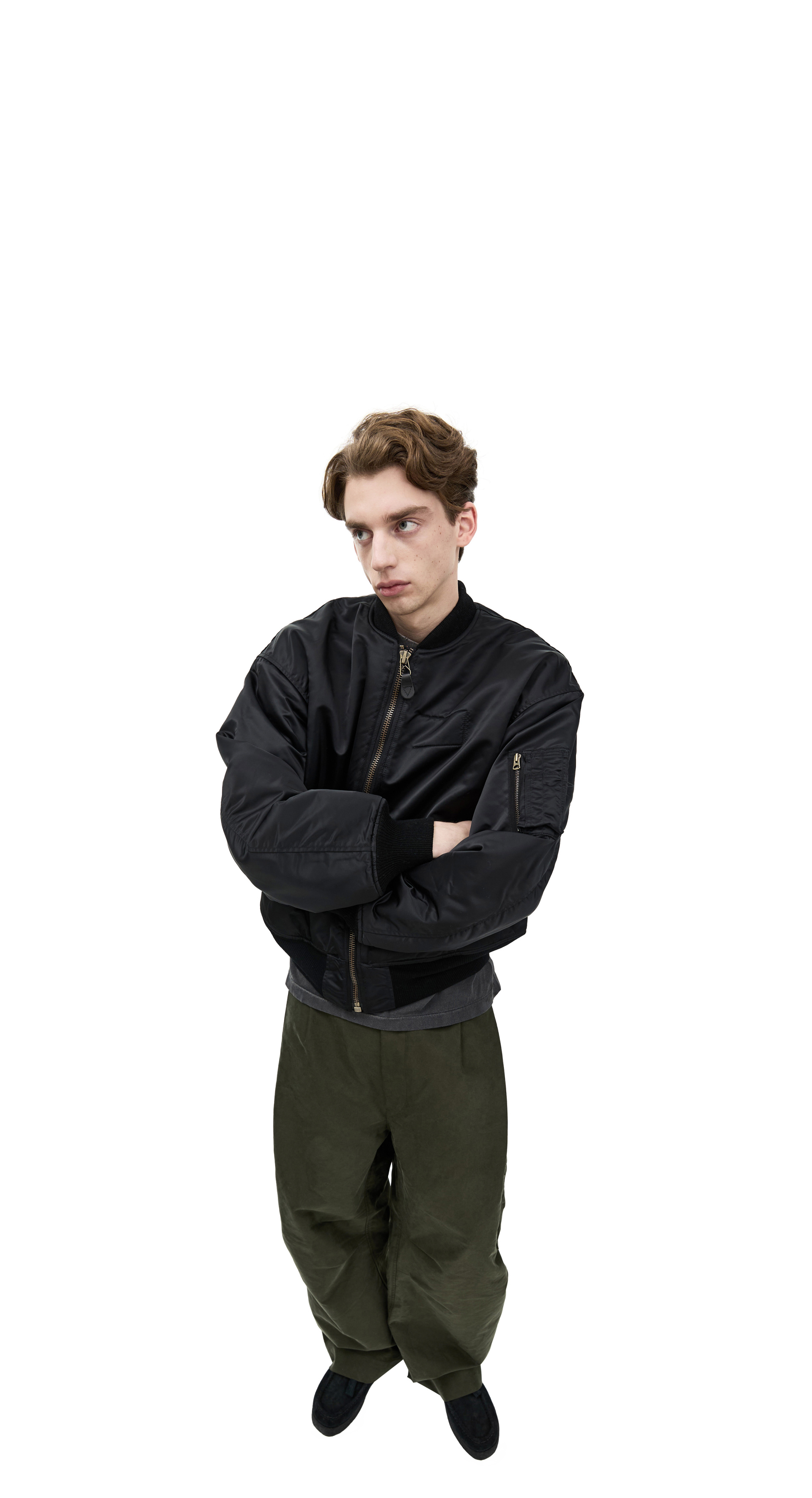 Saint Mxxxxxx Двусторонний бомбер на молнии