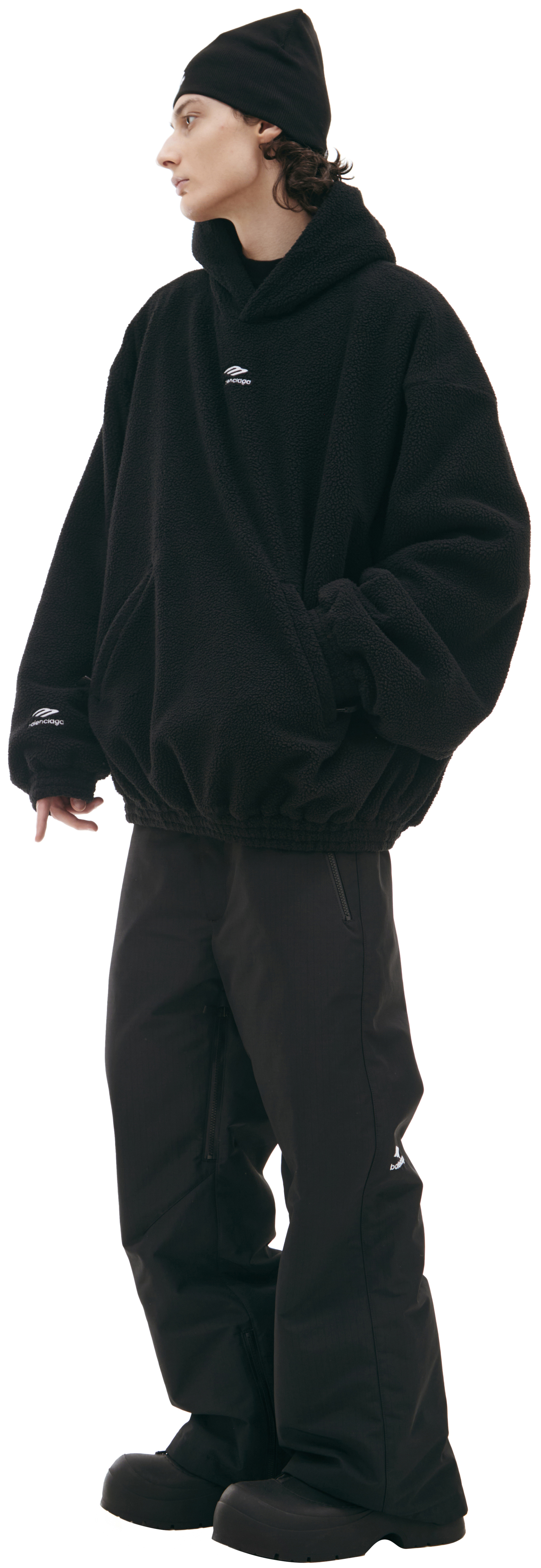 Balenciaga Худи с вышитым логотипом