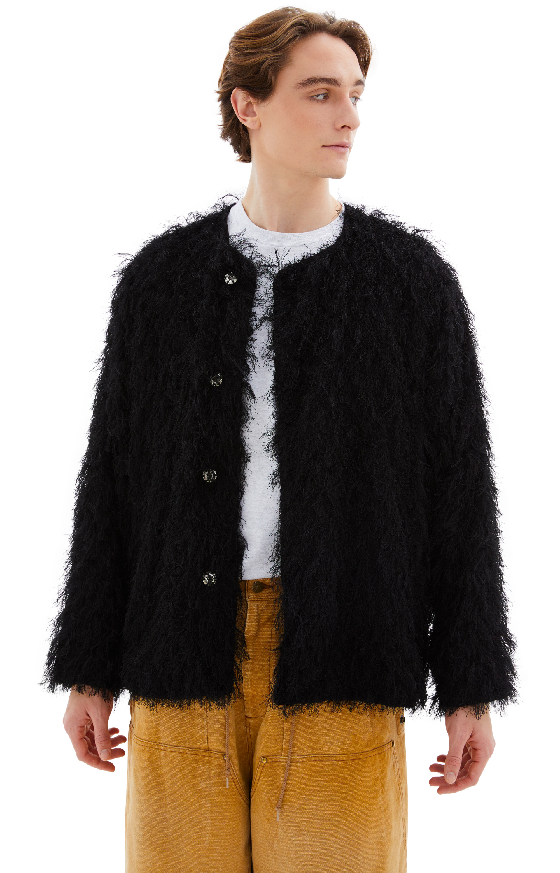 Needles Черный кардиган на пуговицах