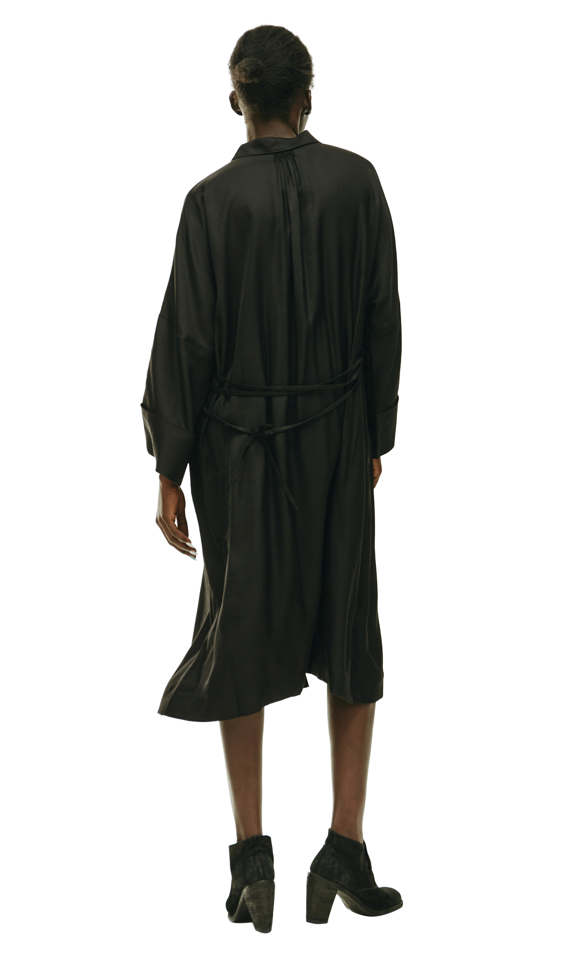 Ziggy Chen Платье с широкими рукавами