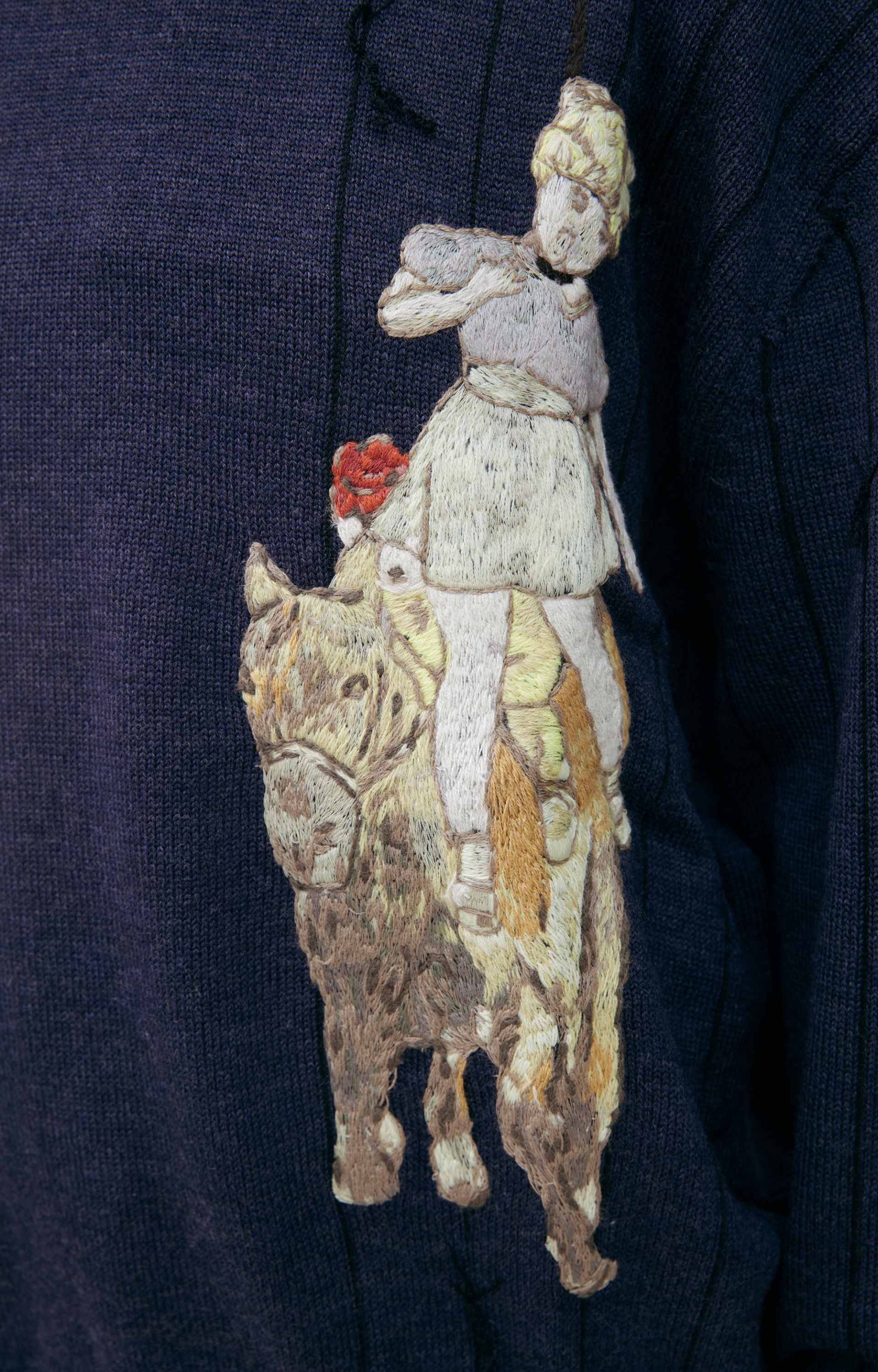 Enfants Riches Déprimés Свитер с вышивками