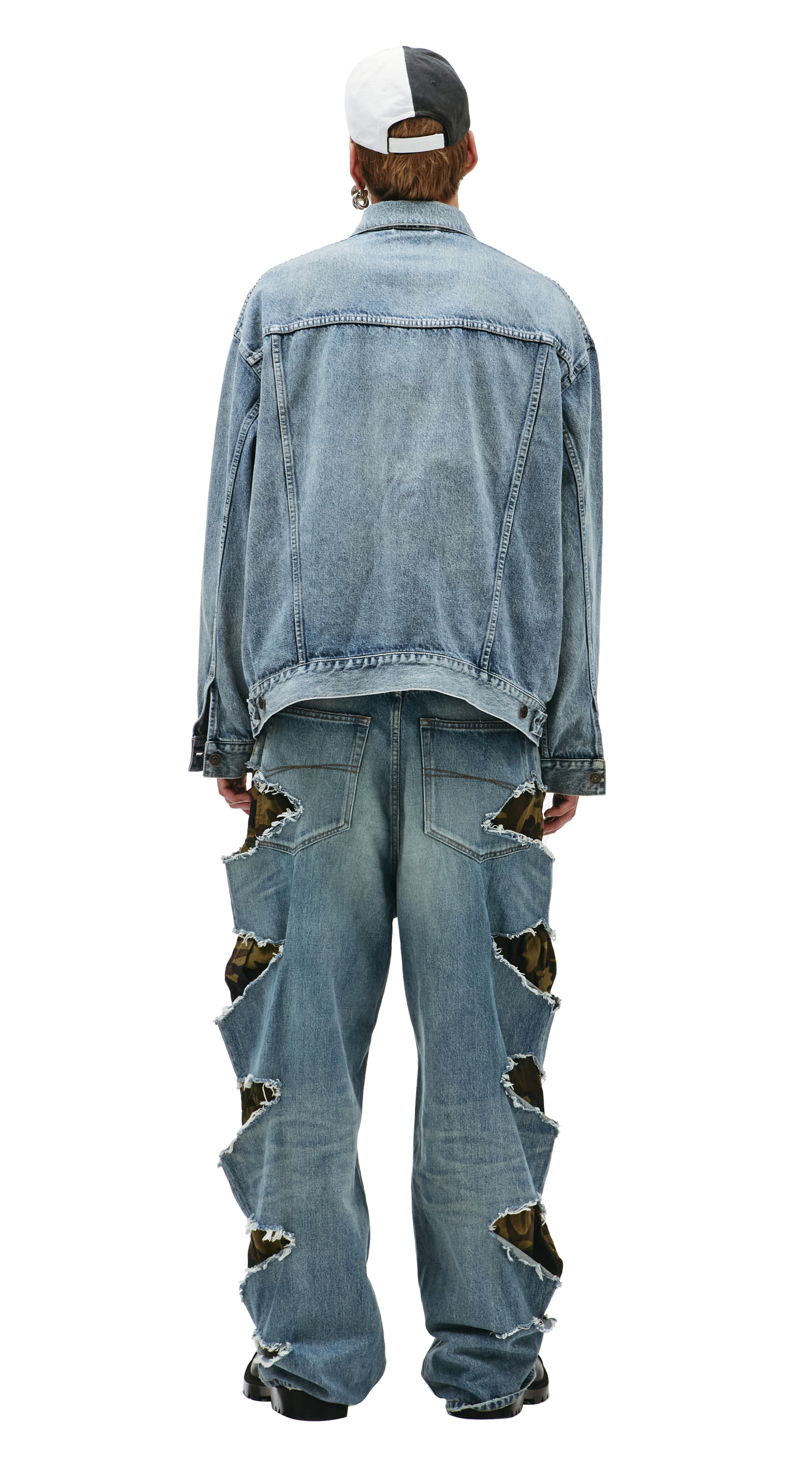 Balenciaga Джинсовая куртка с логотипом