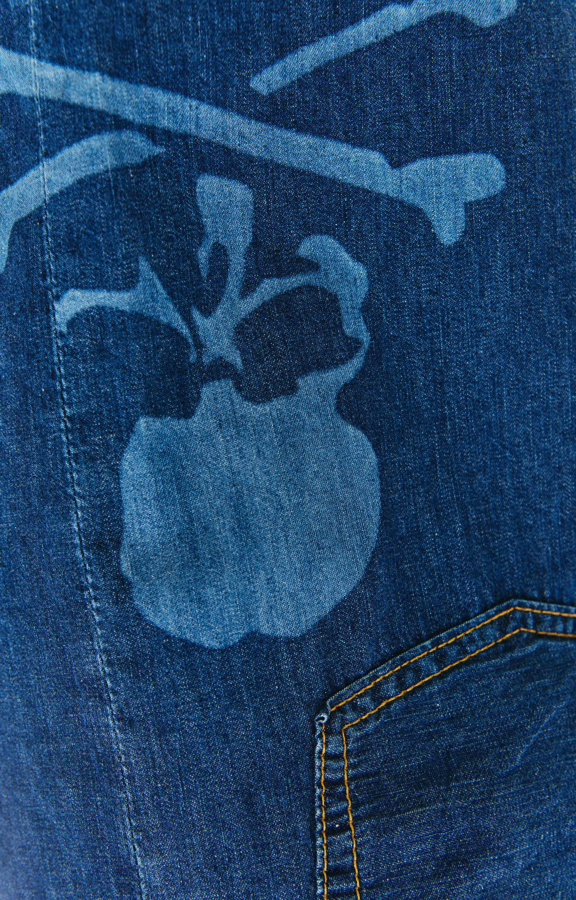 Mastermind WORLD Синие джинсовые шорты