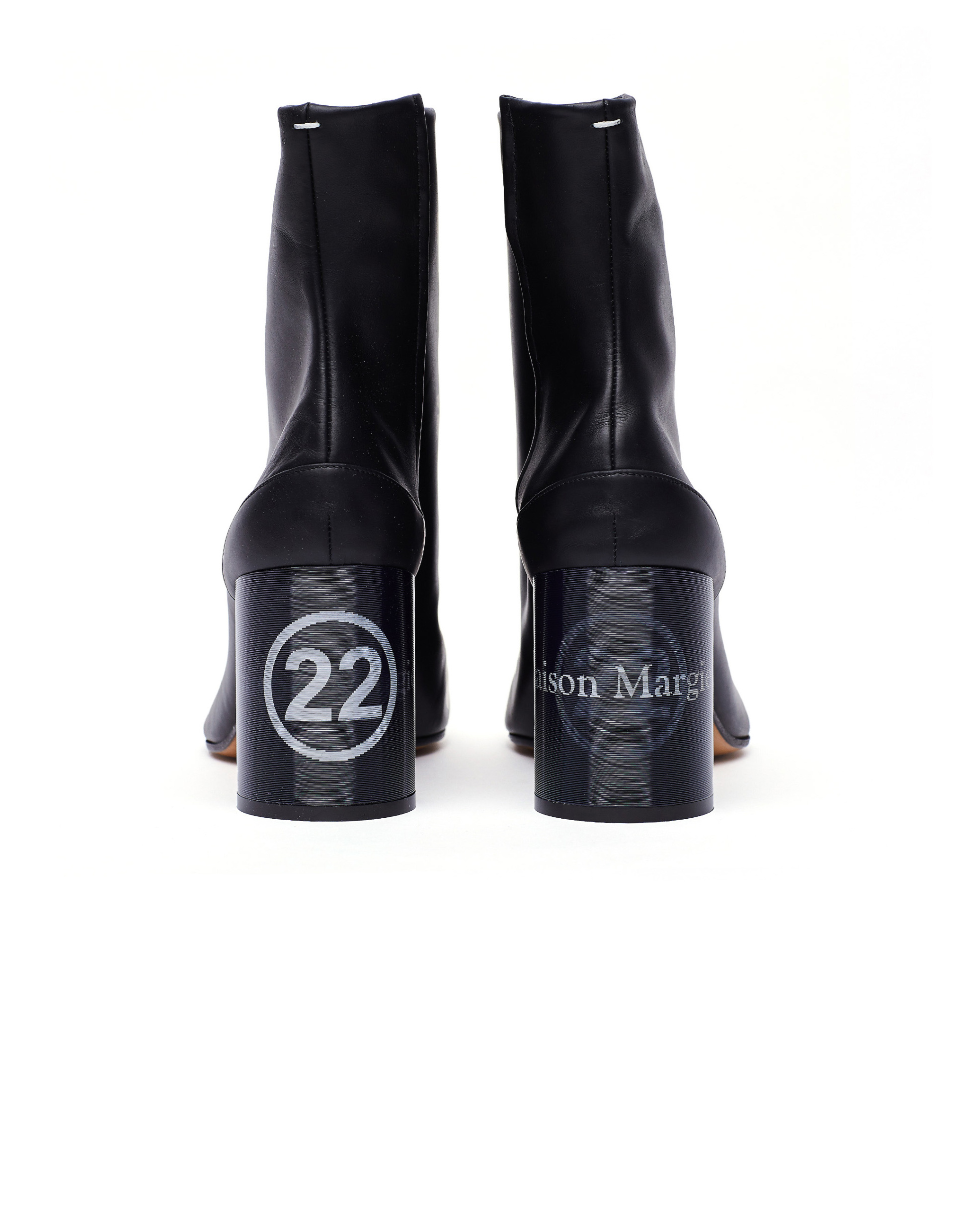 Maison Margiela Ботильоны Tabi с голограммой на каблуке