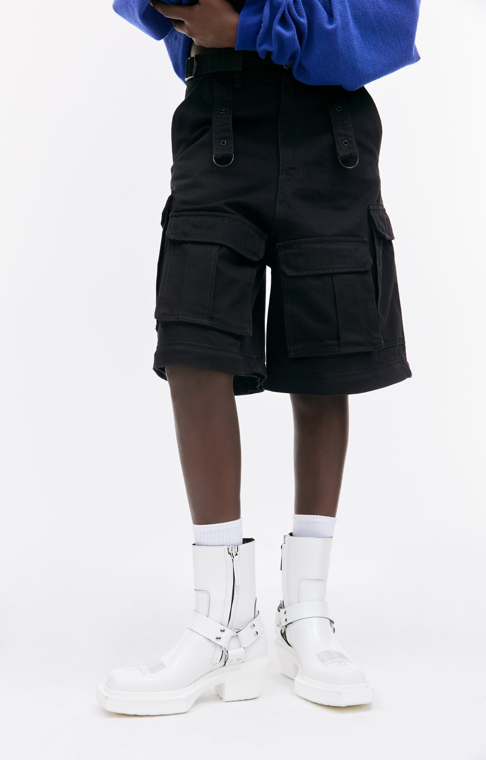 VETEMENTS Джинсы-трансформеры с карманами