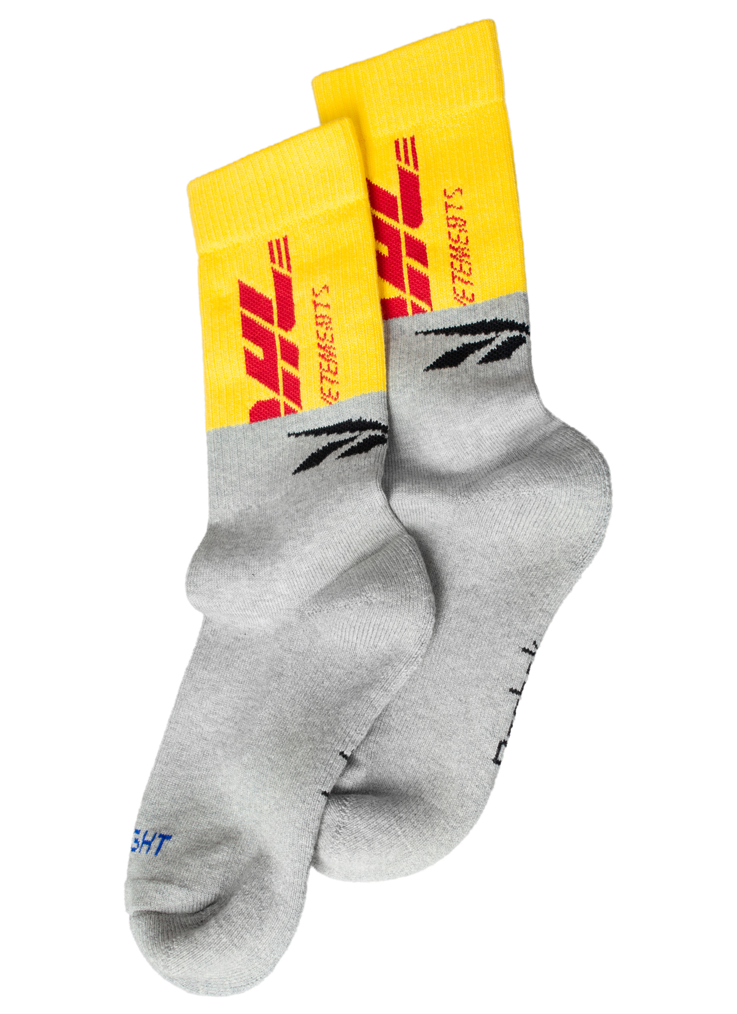 VETEMENTS Носки с принтом DHL
