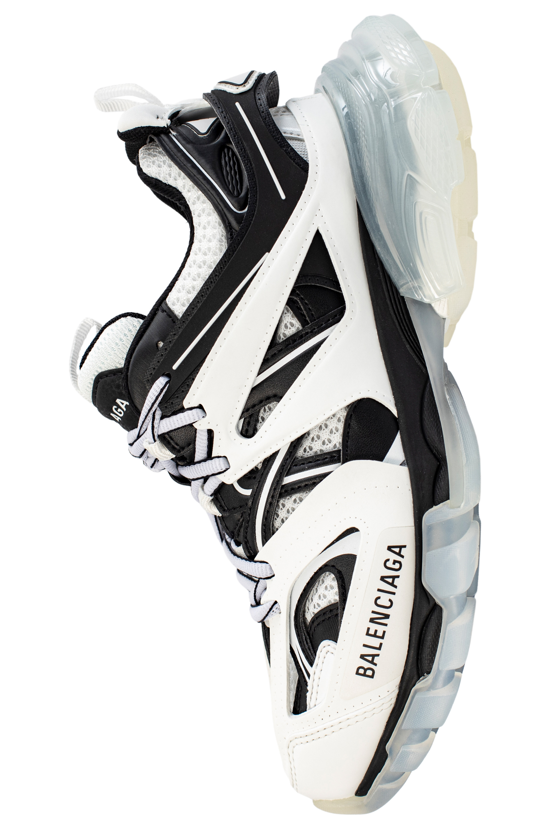 Balenciaga Черно-белые кроссовки Track