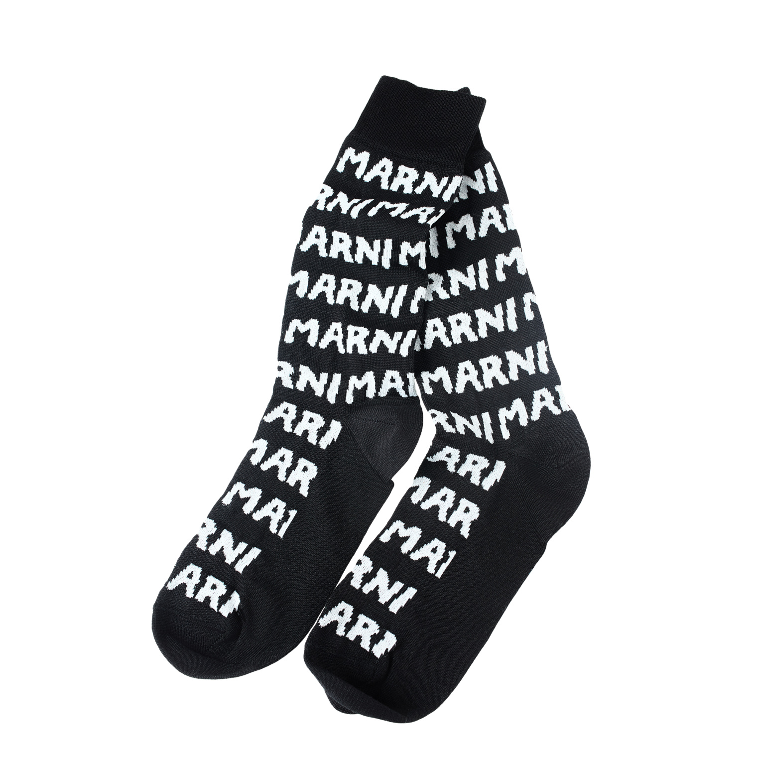 Marni Черные носки с логотипом