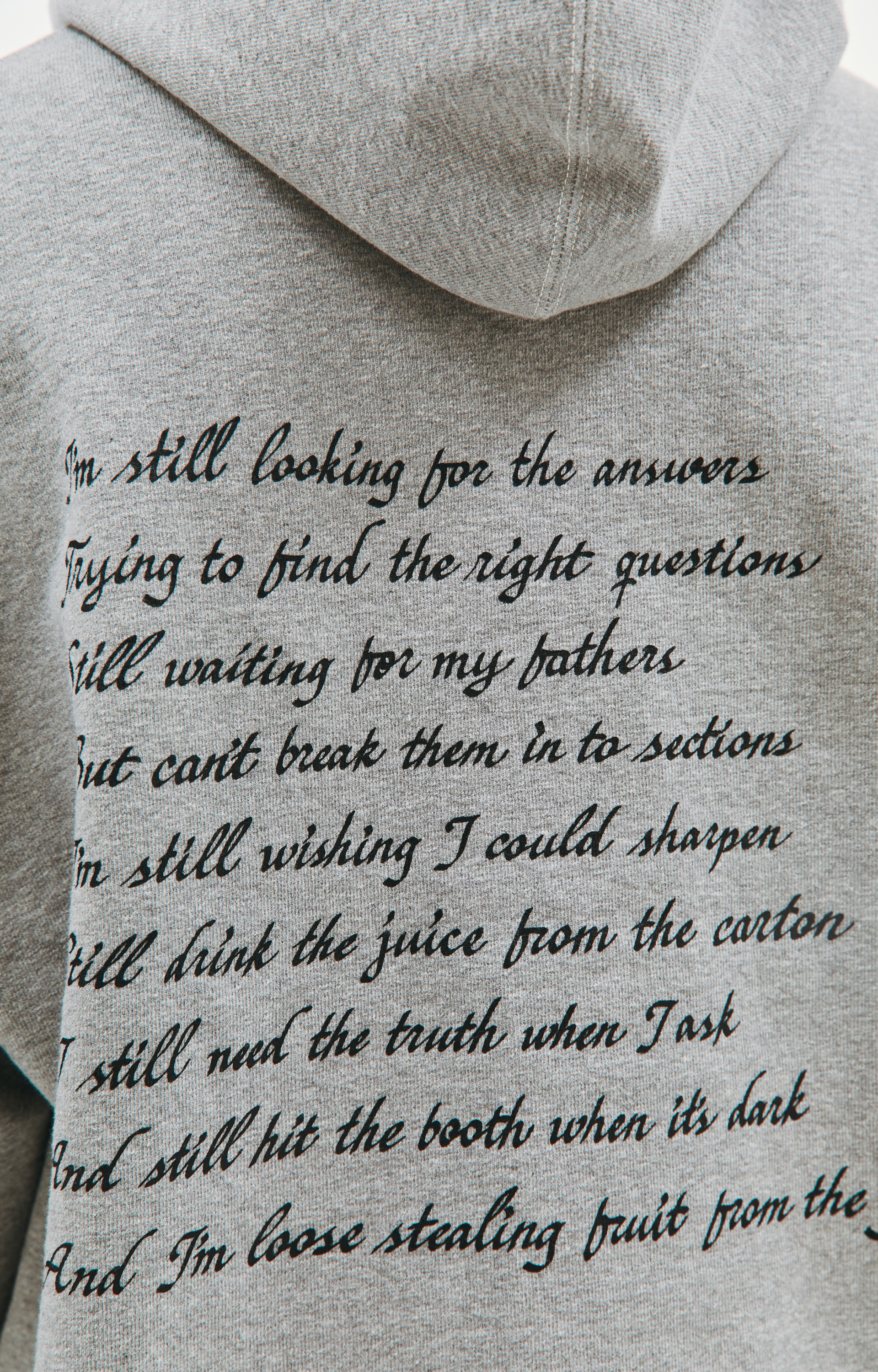 Junya Watanabe Серое худи Junya Watanabe x Carhartt с принтом