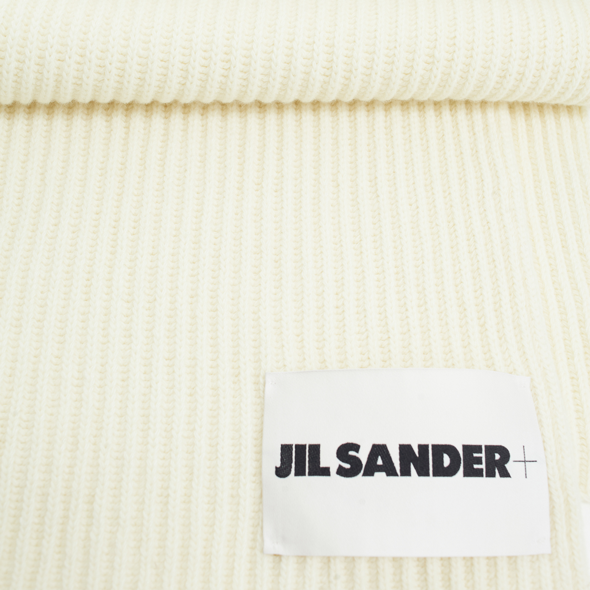 Jil Sander Шерстяной шарф в крупную вязку
