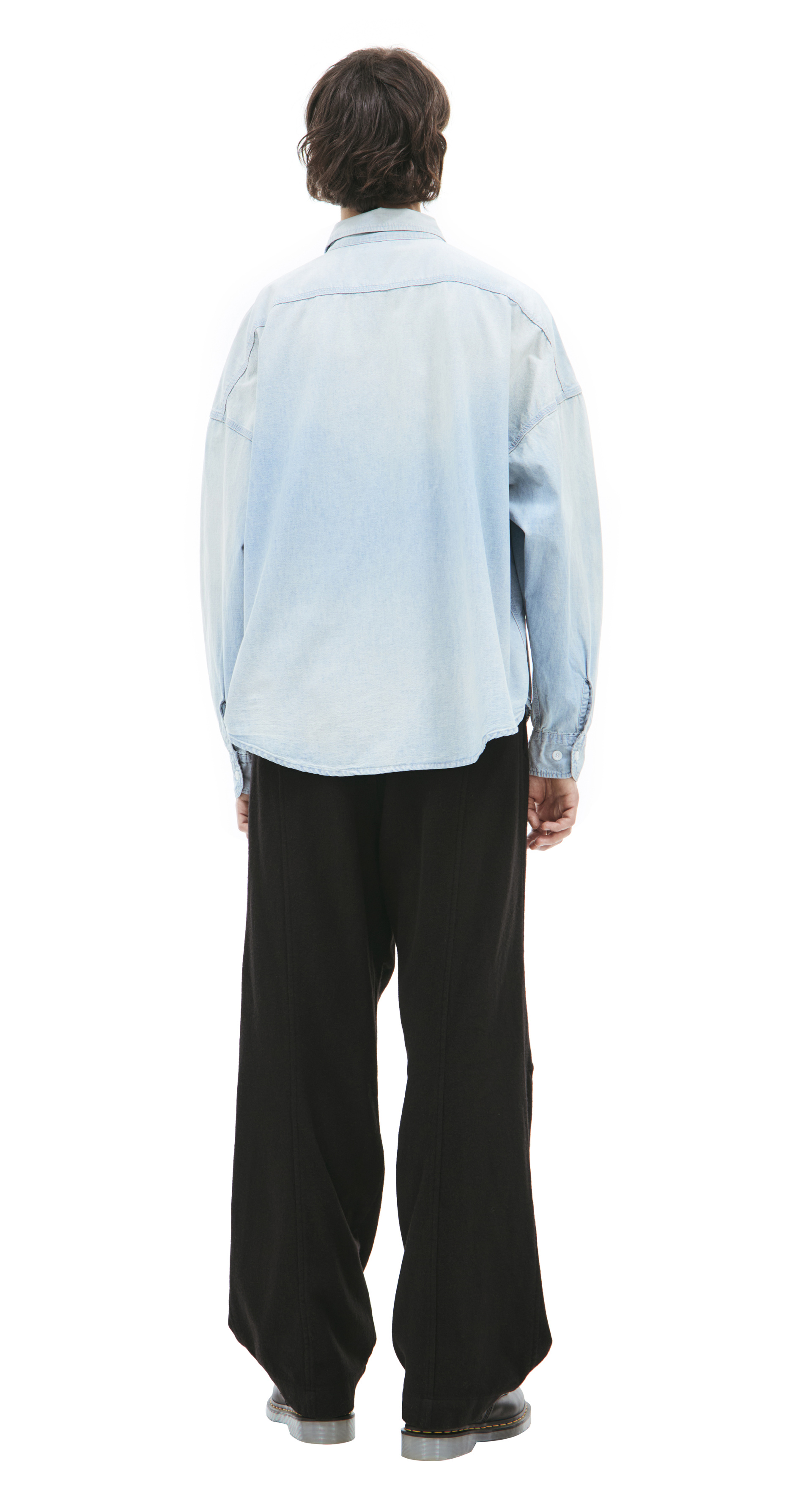 Saint Mxxxxxx Джинсовая рубашка на пуговицах