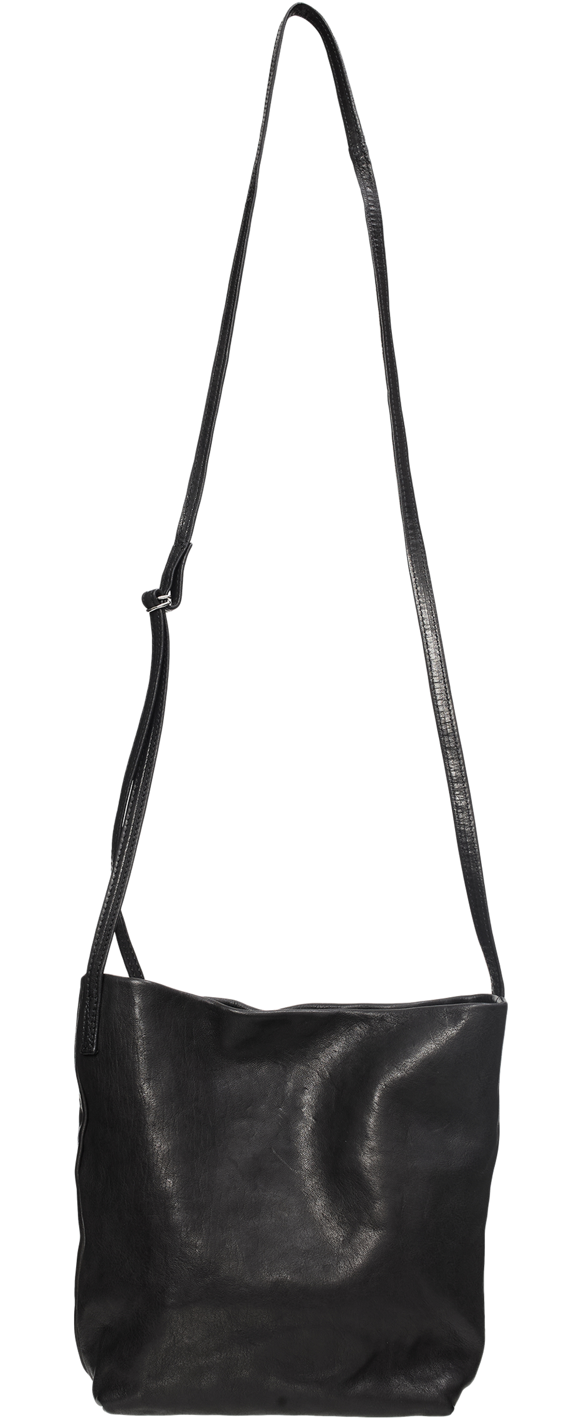 Ann Demeulemeester Черная сумка из кожи