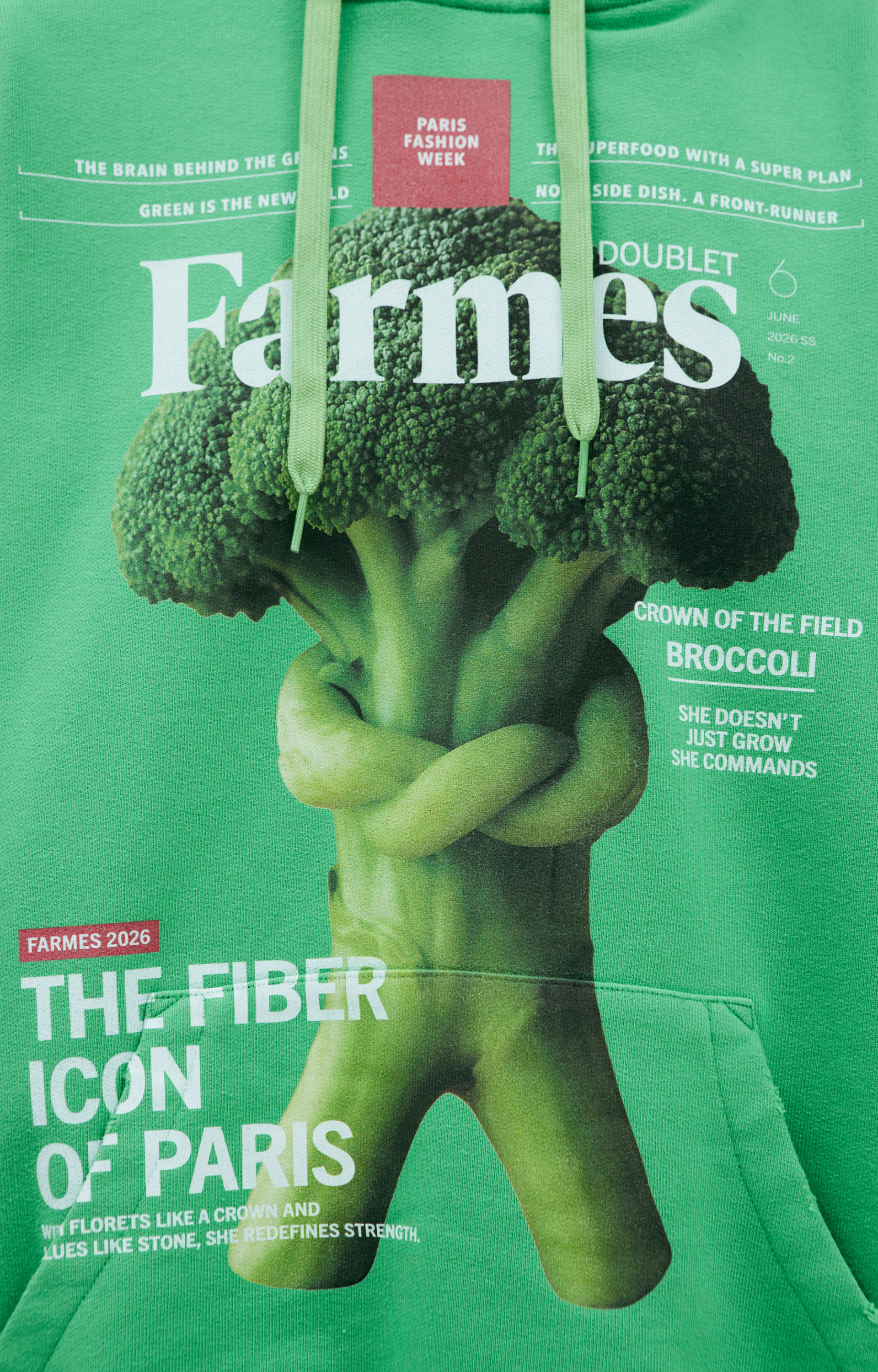 Doublet Худи FARMES MAGAZINE