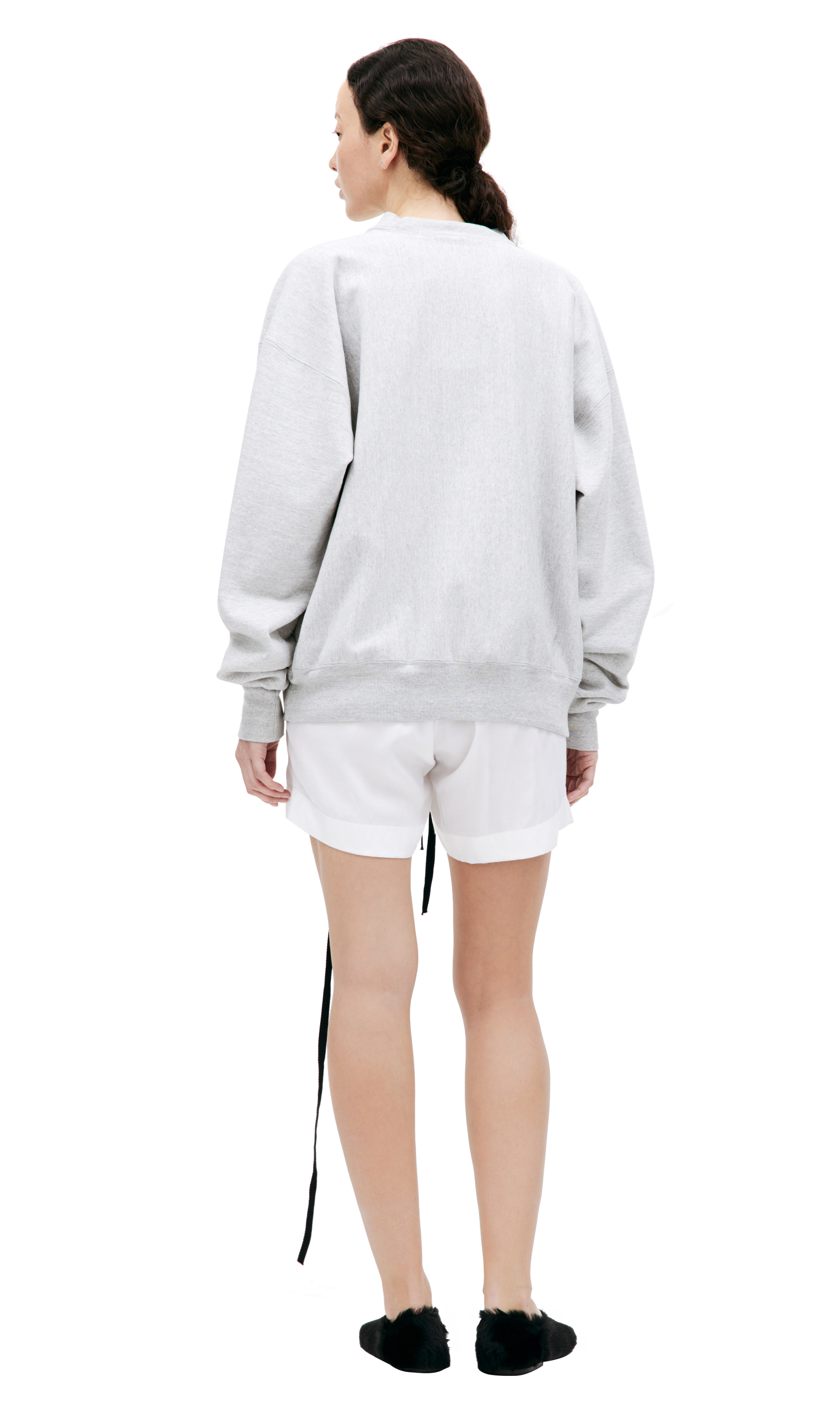 Saint Michael Оверсайз свитшот с логотипом