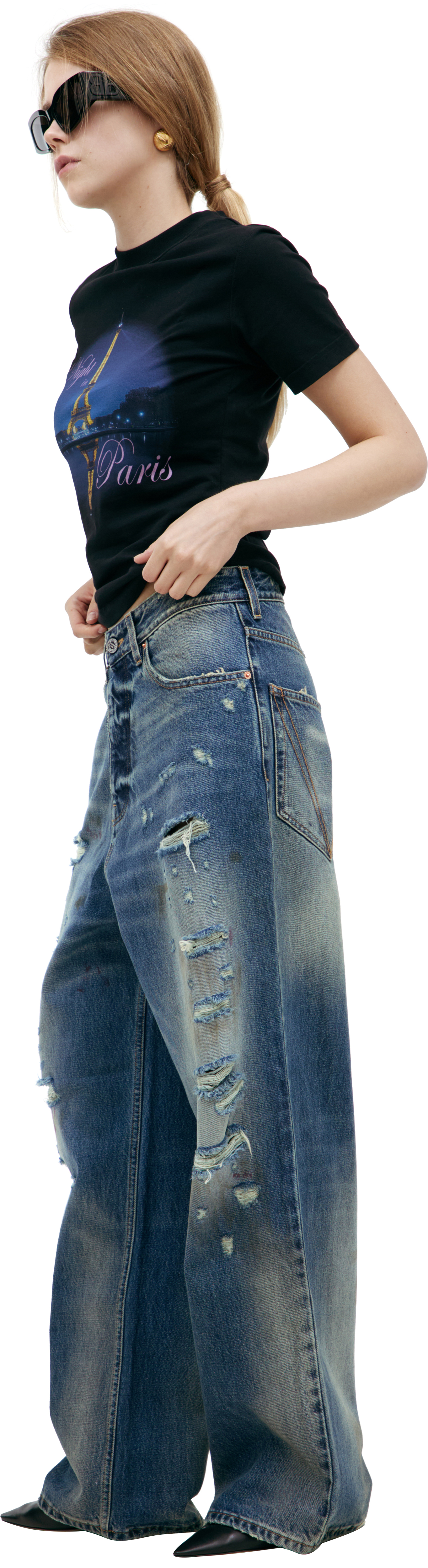 VETEMENTS Футболка с принтом