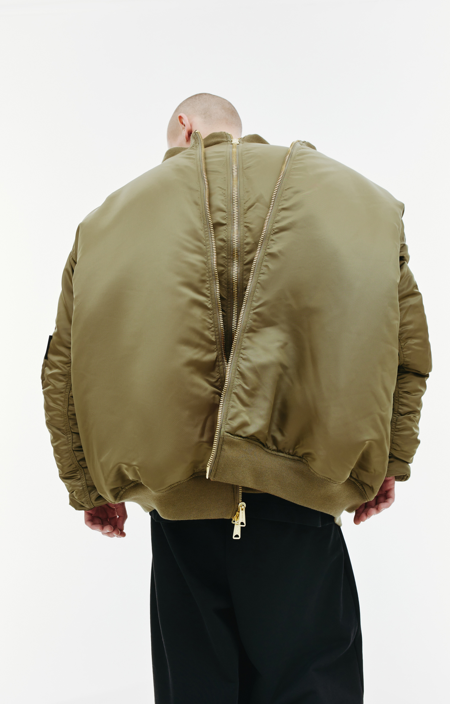 VETEMENTS Двойной бомбер VETEMENTS х Alpha Industries