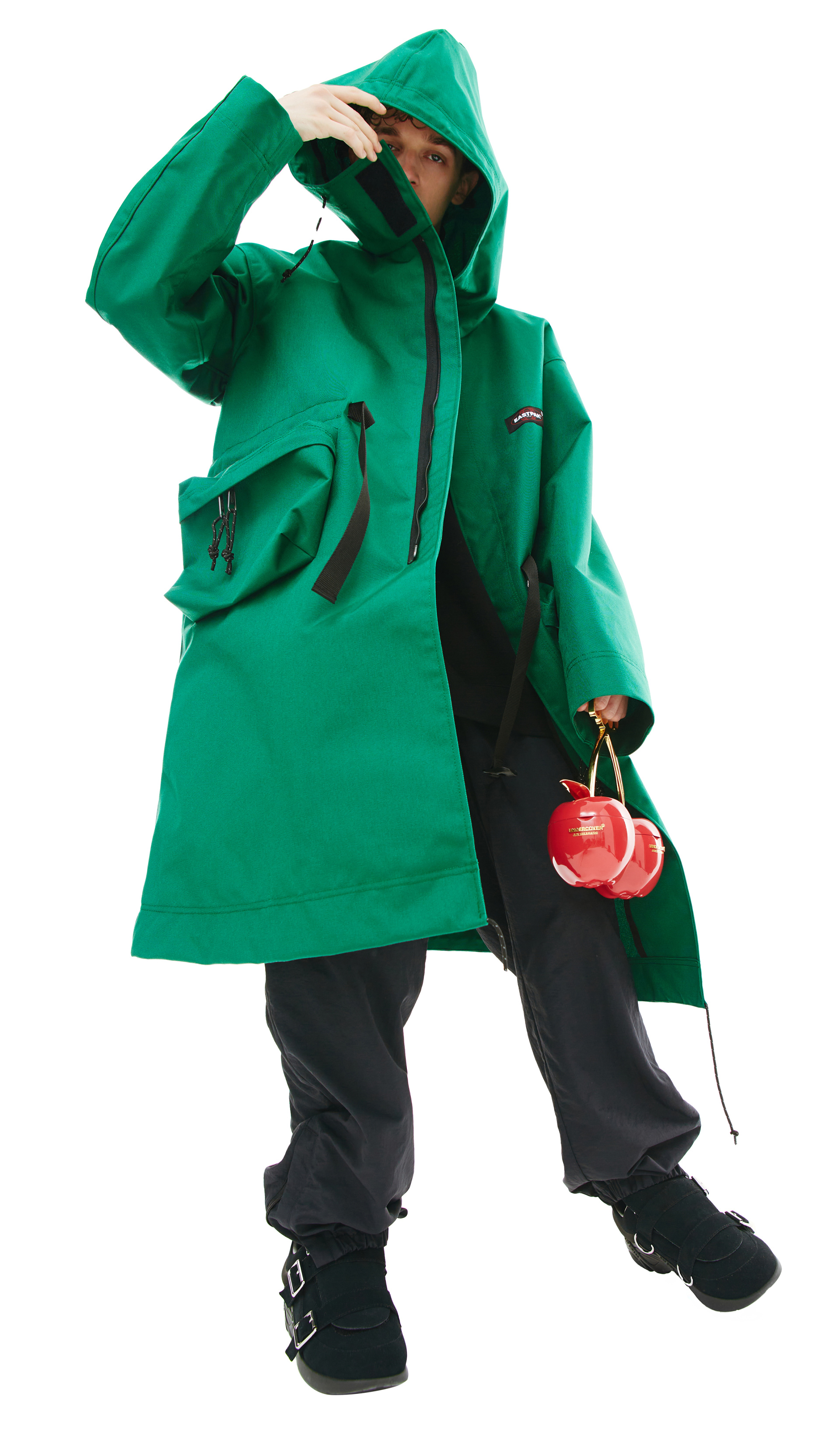 Undercover Плащ Undercover x Eastpack c накладными карманами