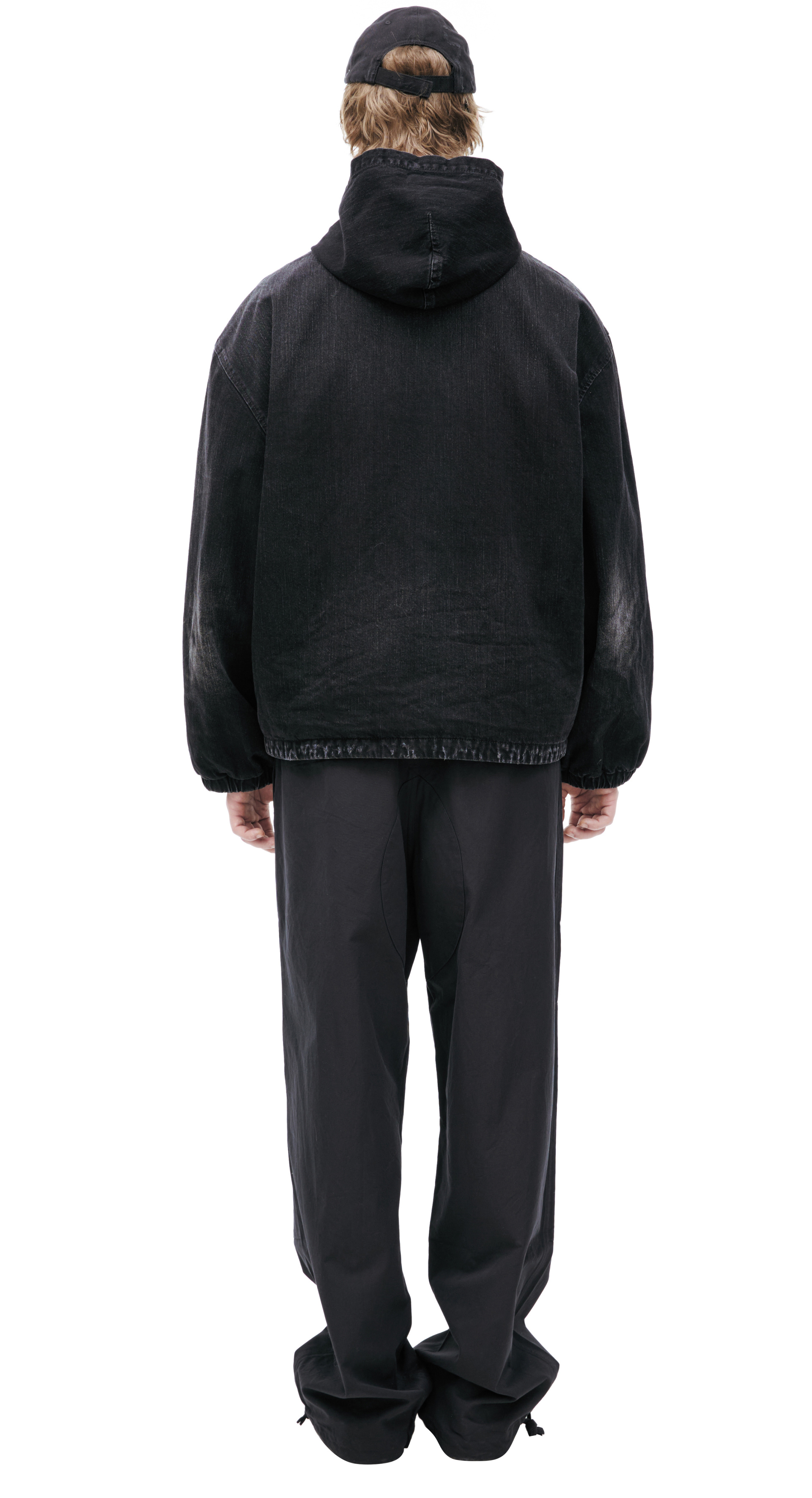 Balenciaga Черная куртка с логотипом