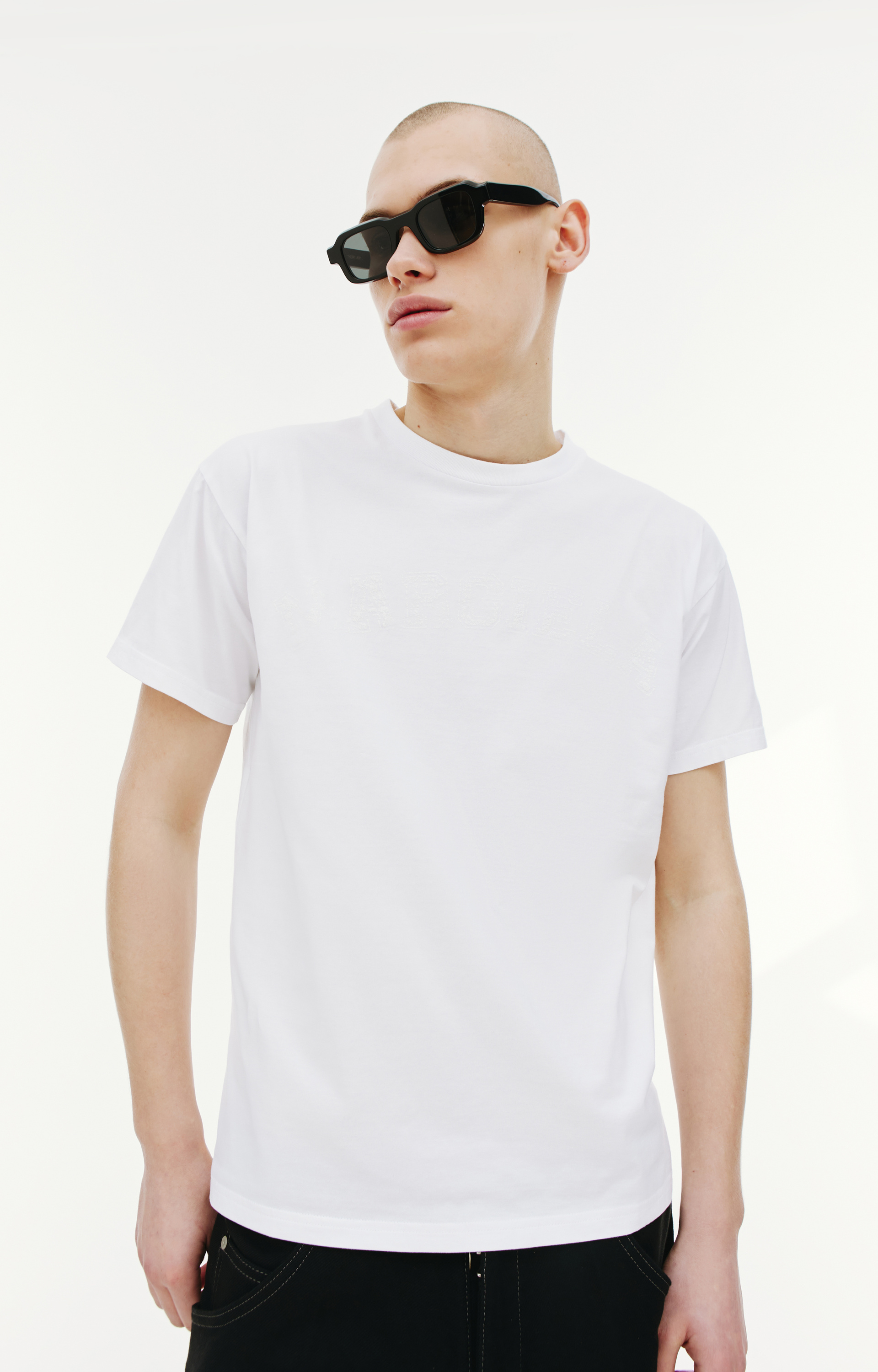 Maison Margiela Футболка с вышивкой логотипа