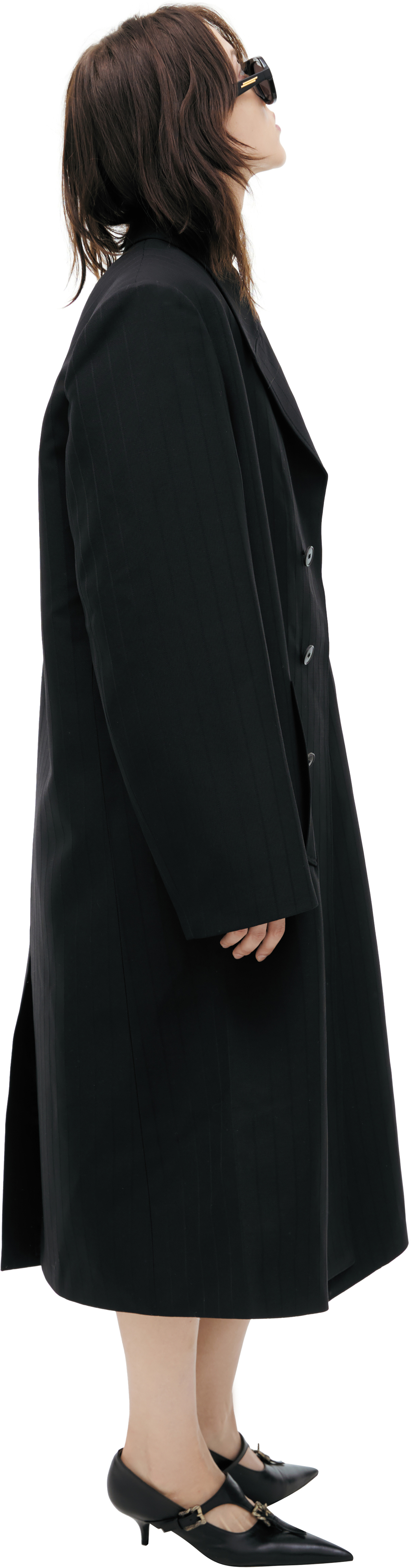 Enfants Riches Déprimés Костюмное пальто в полоску