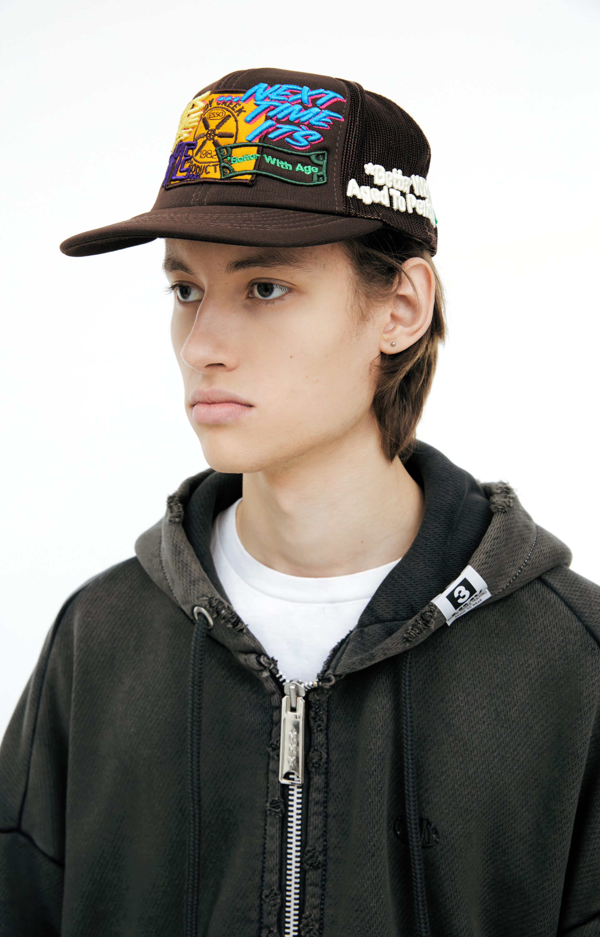 BETTER WITH AGE Кепка с нашивками
