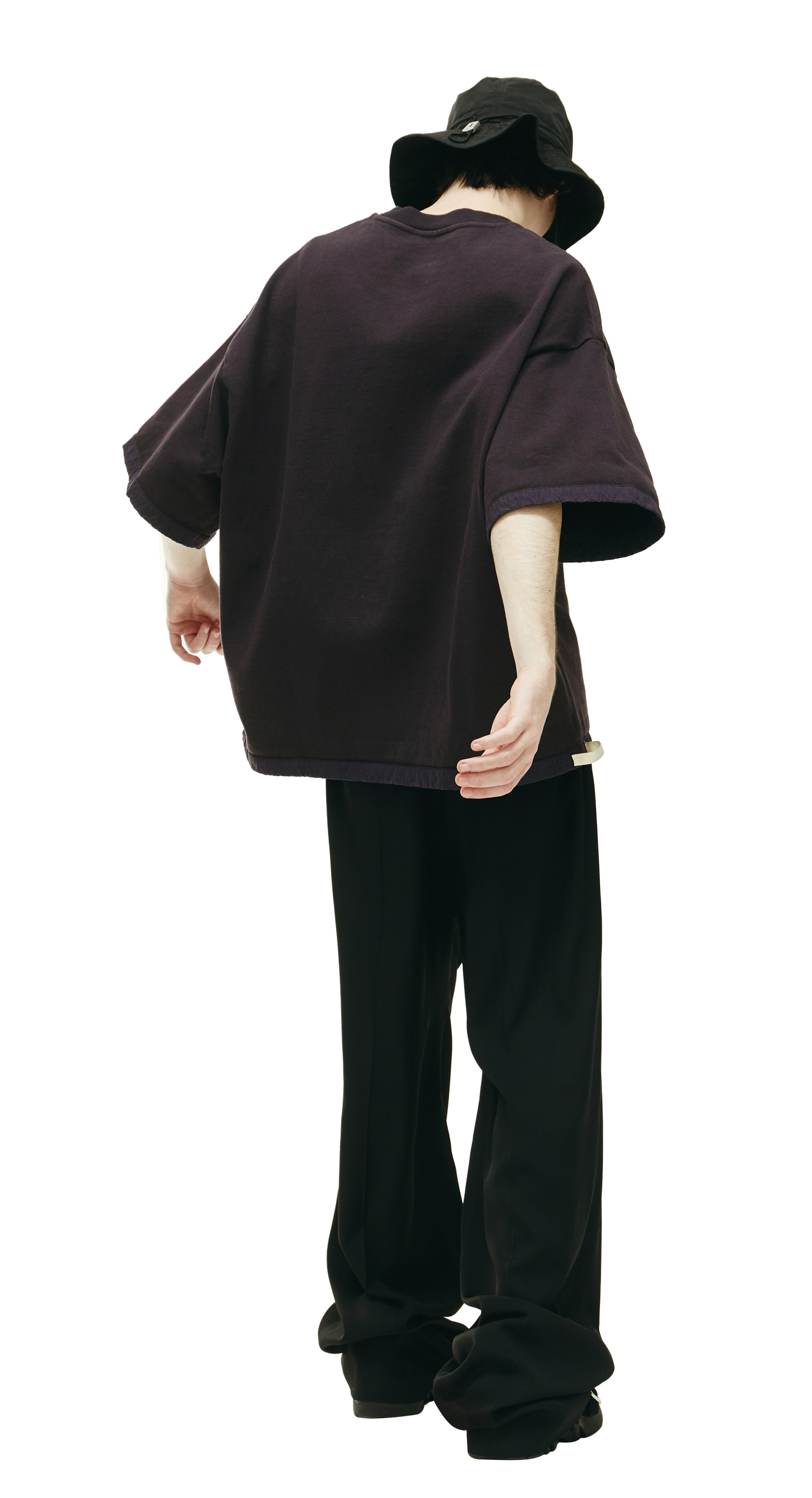 Jil Sander Оверсайз футболка из хлопка