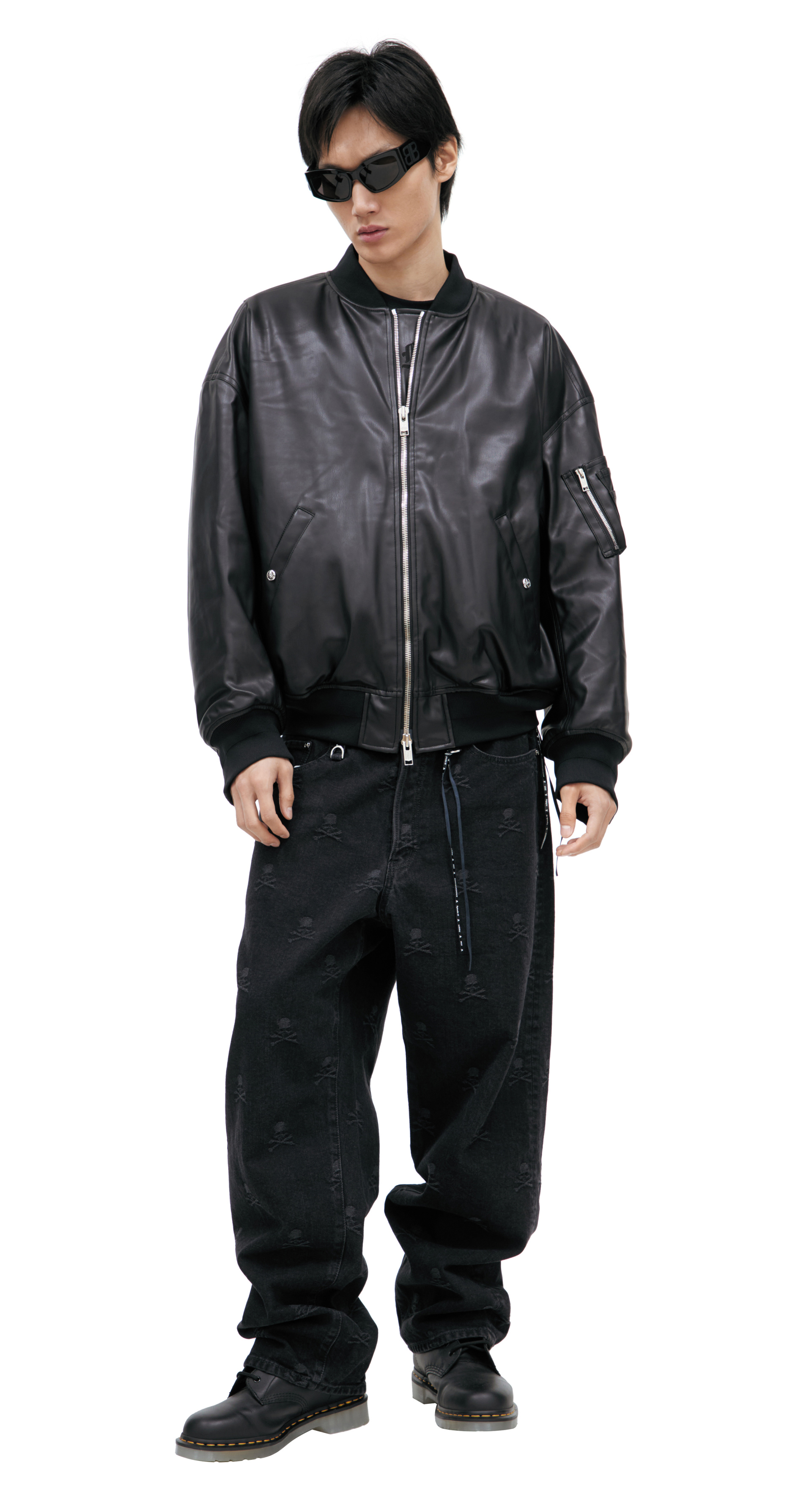 Mastermind WORLD Черная куртка с логотипом