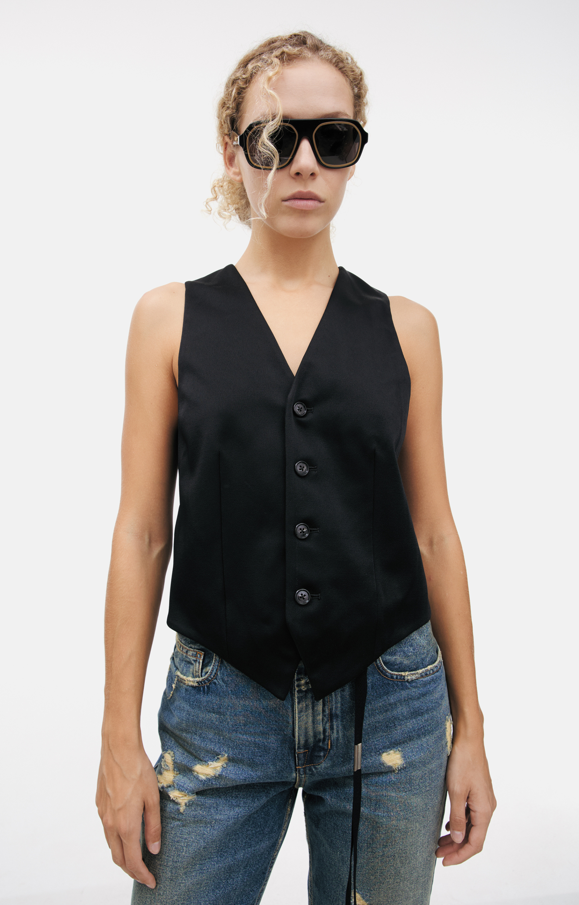 Ann Demeulemeester Жилет STANSE CLASSIC