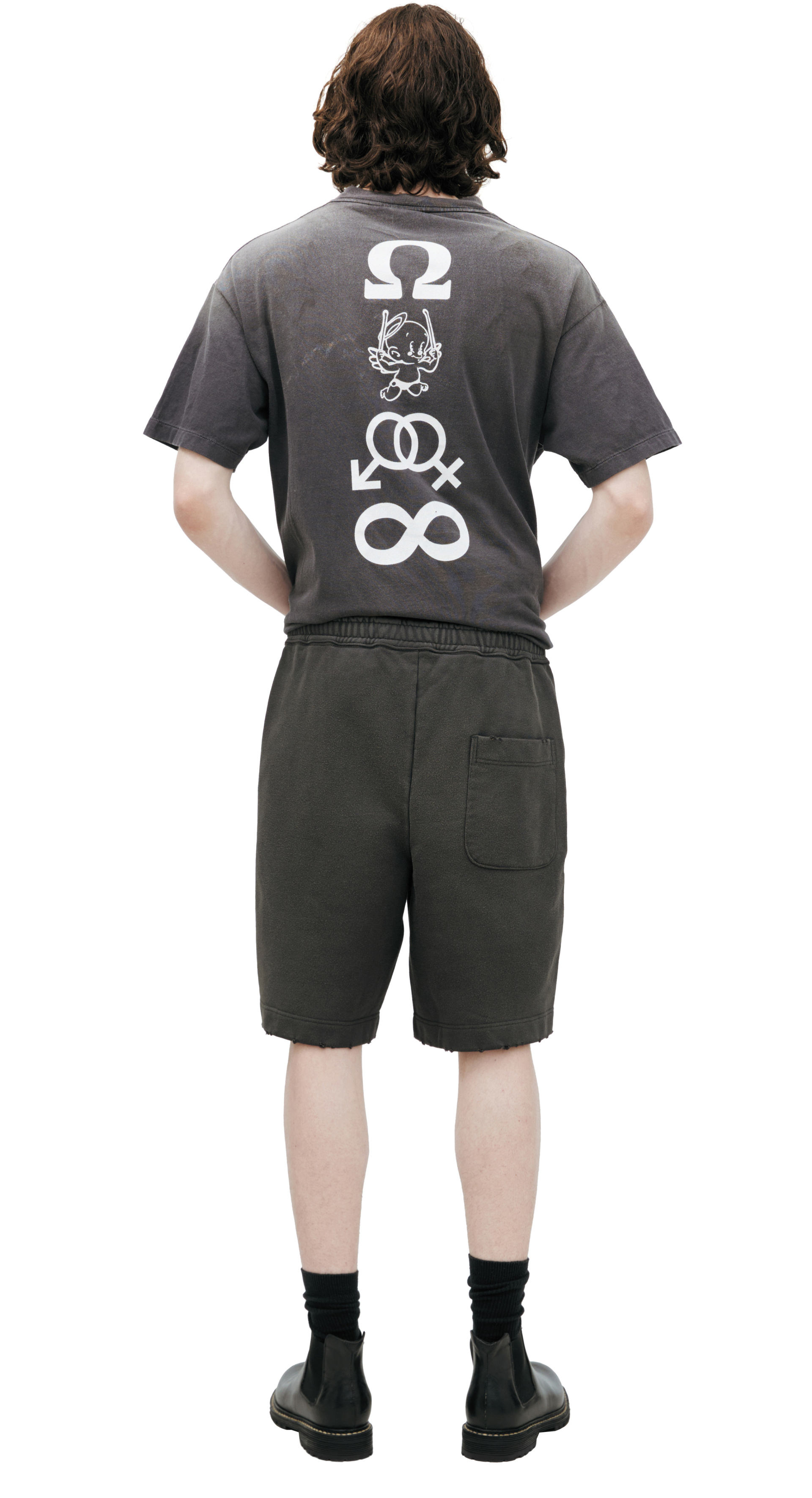 Maison Mihara Yasuhiro Cotton mix shorts