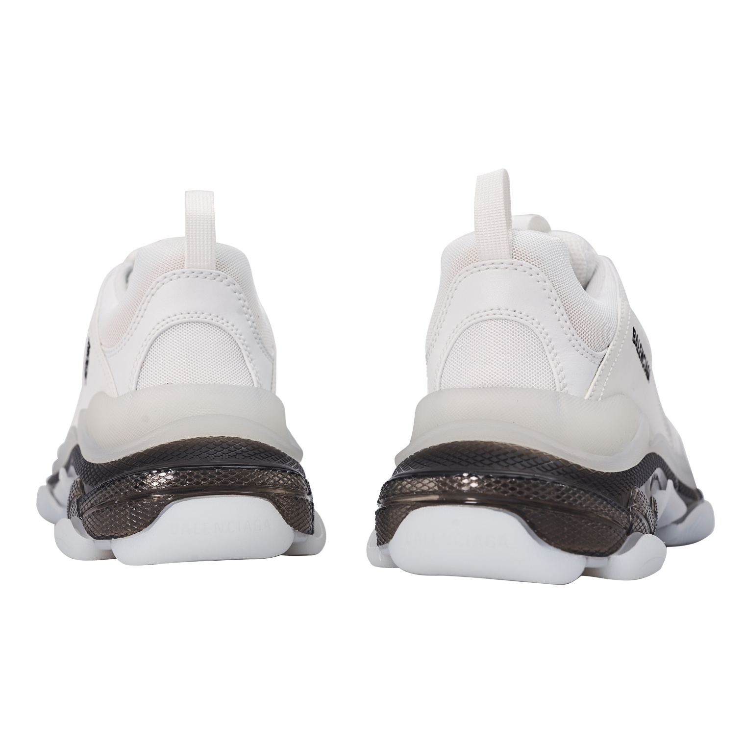 Balenciaga Кроссовки Triple S с прозрачной подошвой