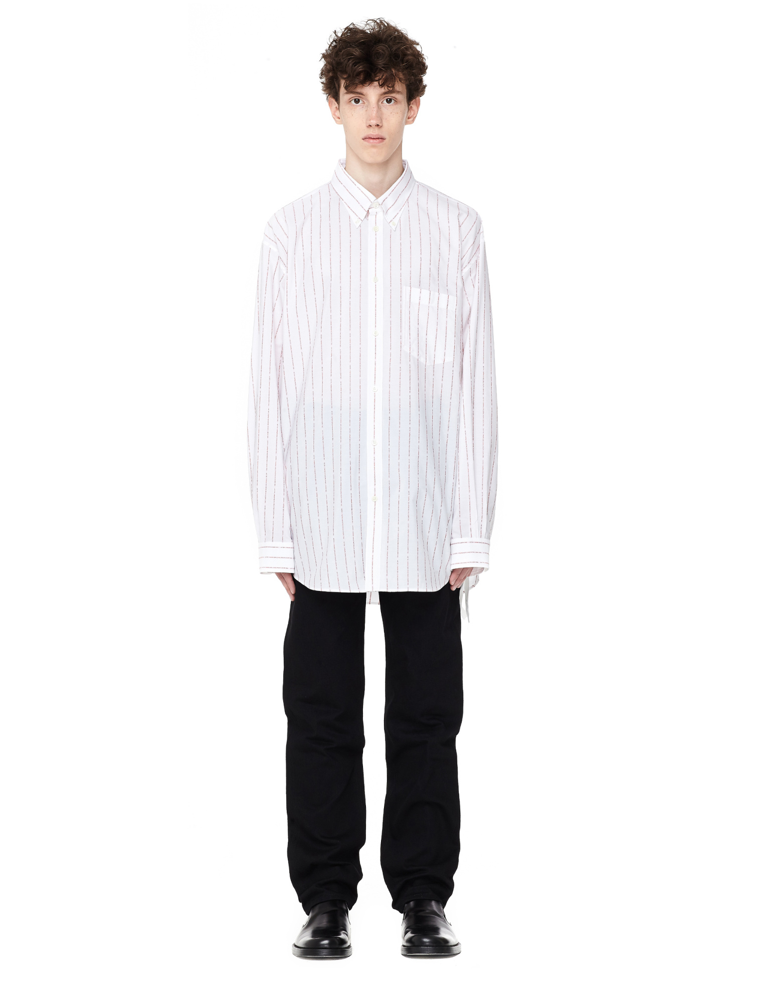 Balenciaga Рубашка с принтом Balenciaga.com