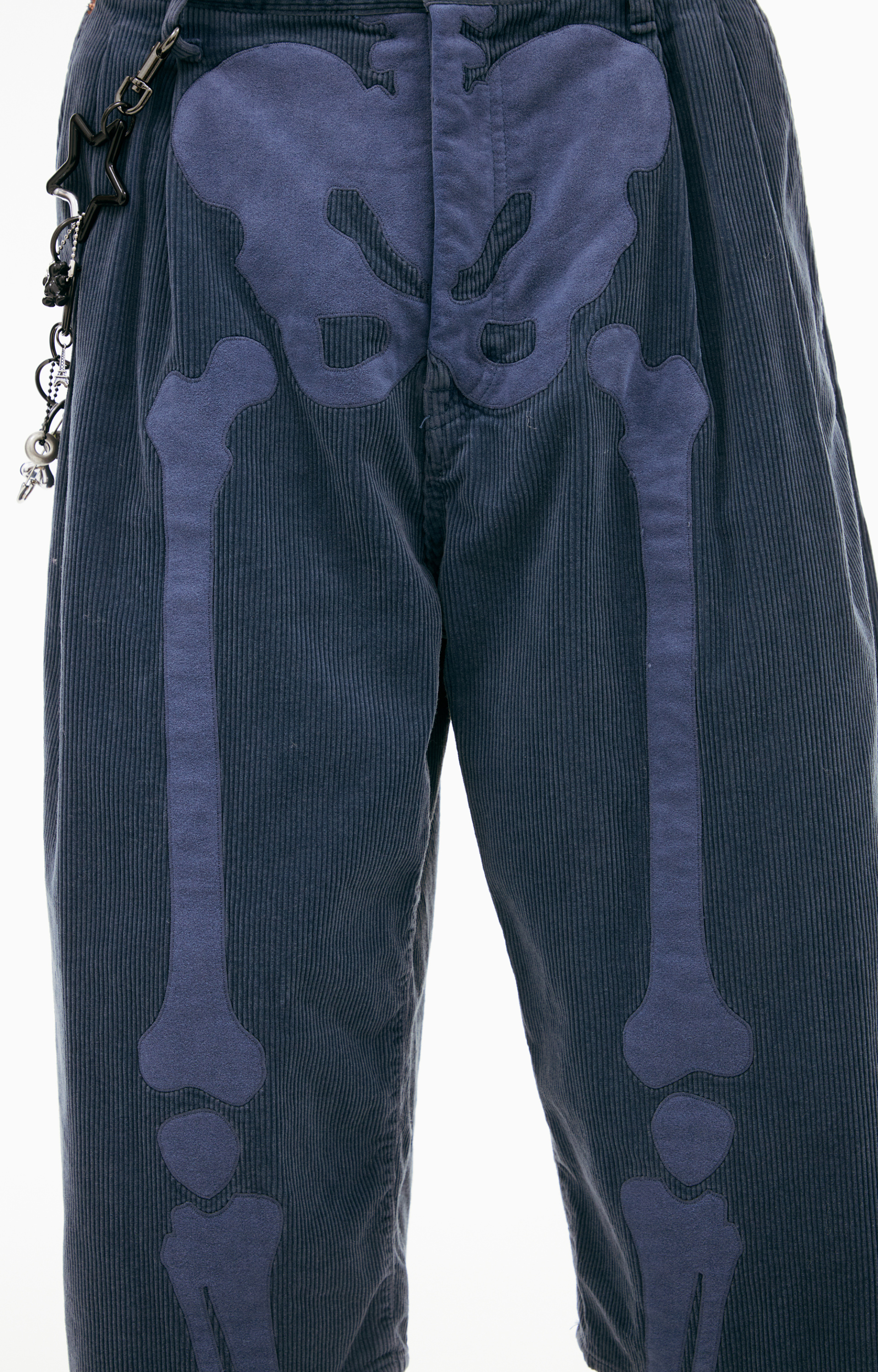 Doublet Укороченные брюки с принтом