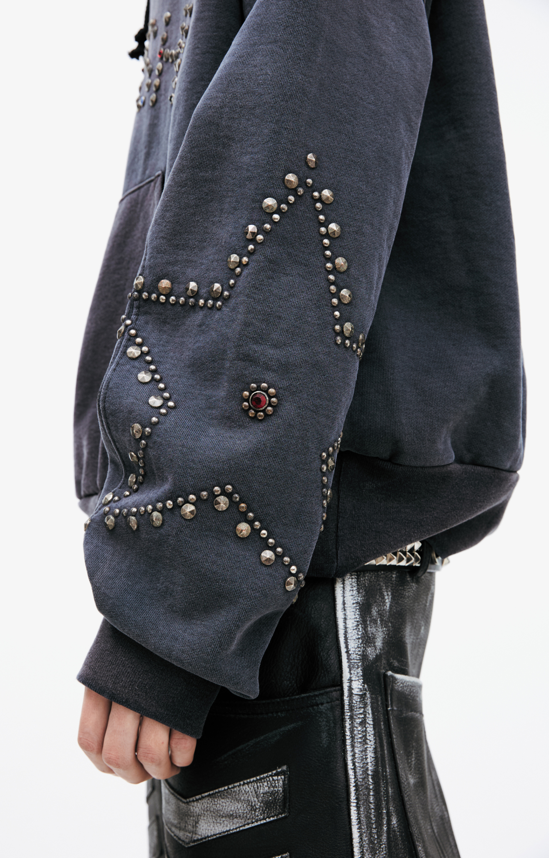 Satoshi Nakamoto Худи с логотипом из страз