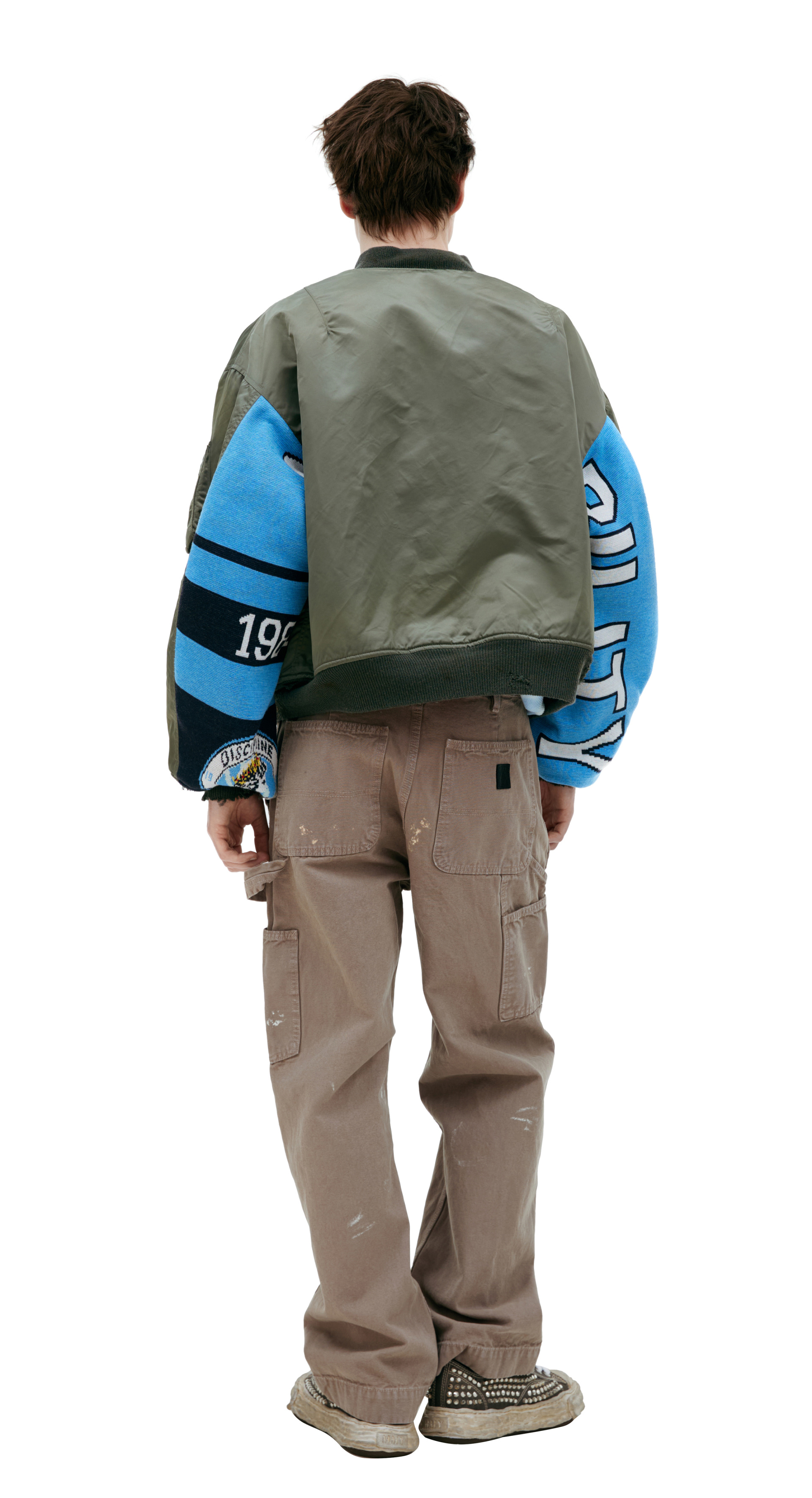 Saint Mxxxxxx Куртка с вставками на рукавах