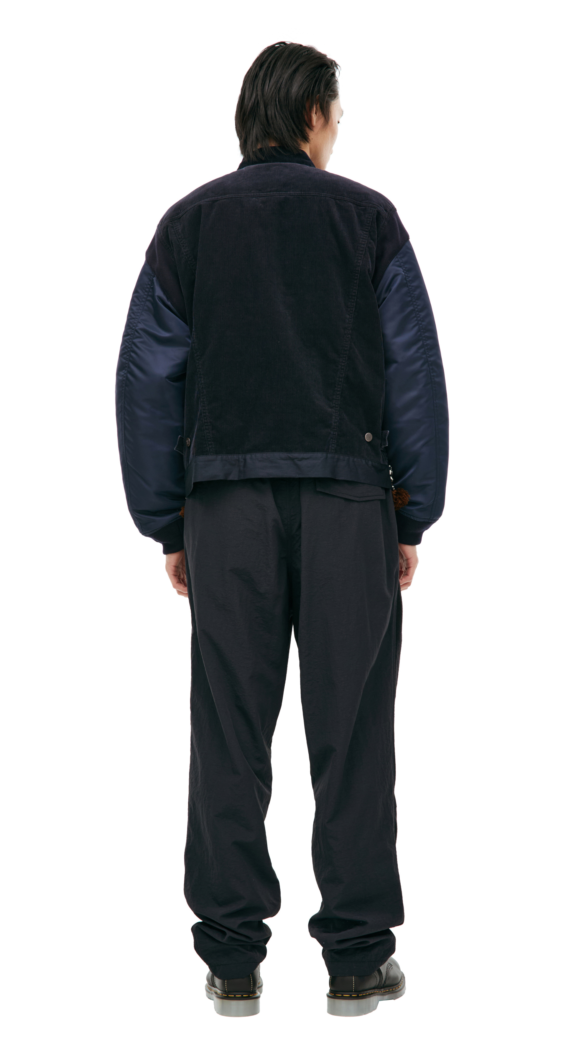 Undercover Комбинированная куртка на пуговицах