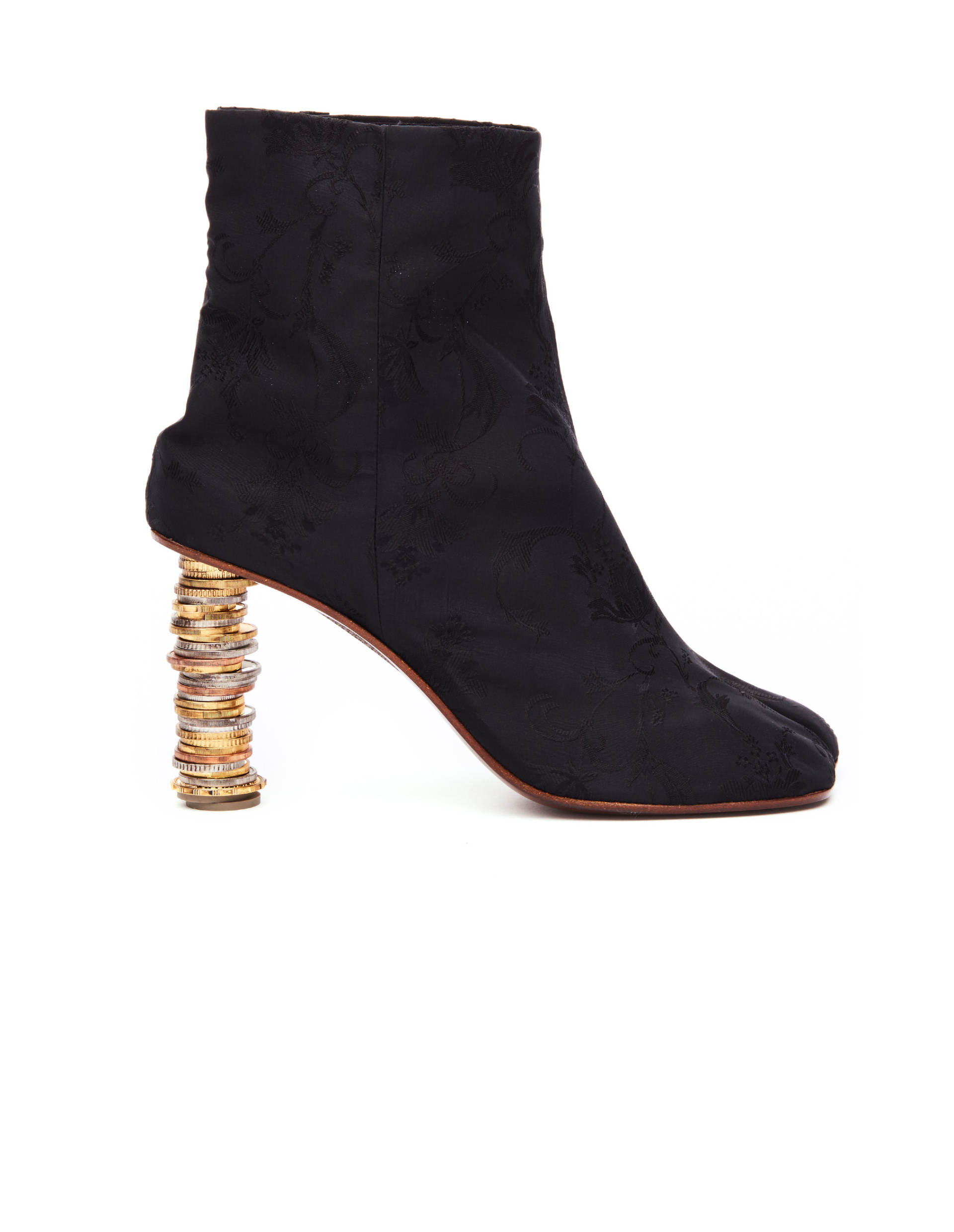 VETEMENTS Текстильные Tabi на каблуке из монет