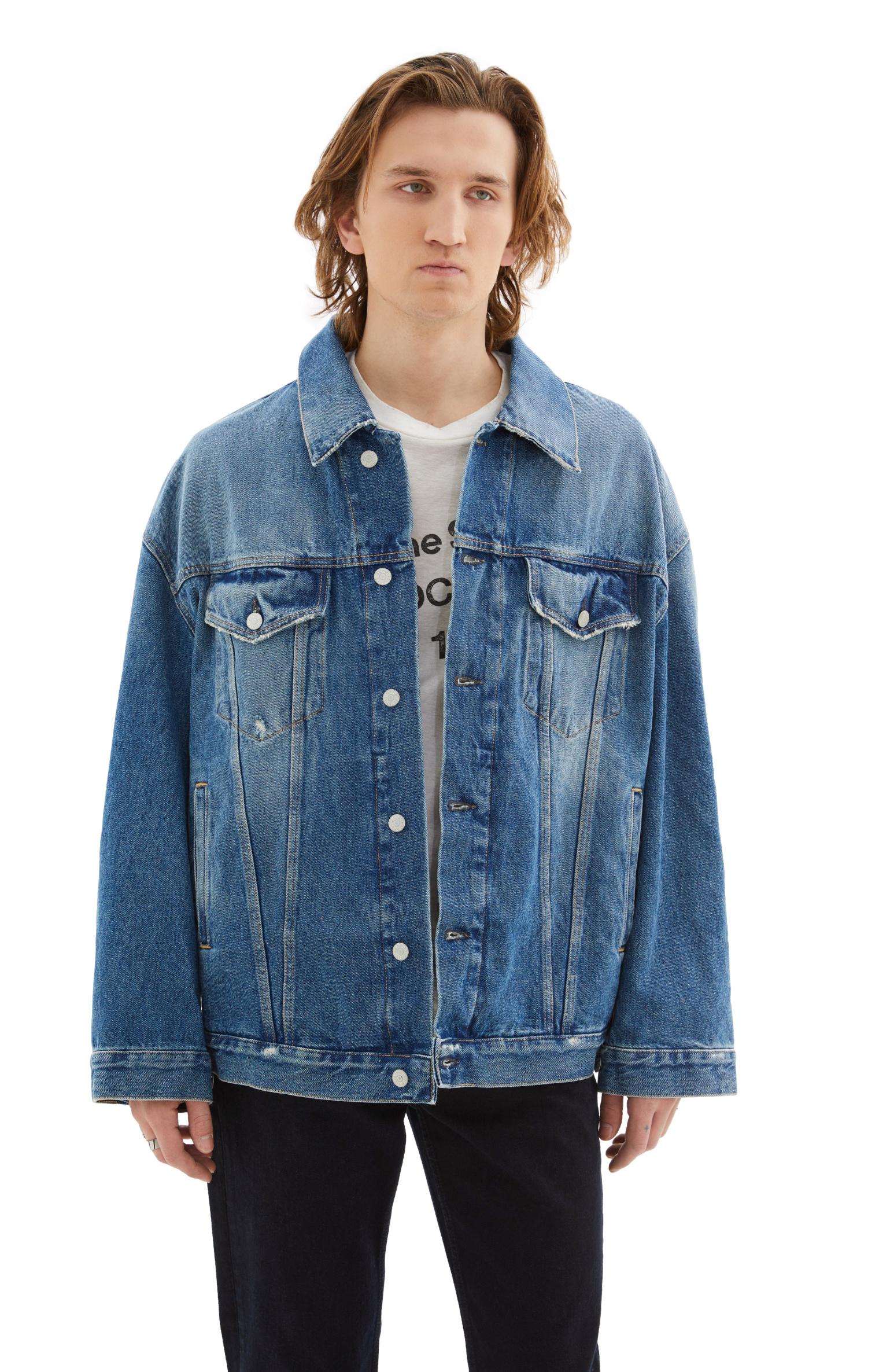 Acne Studios Джинсовая куртка оверсайз