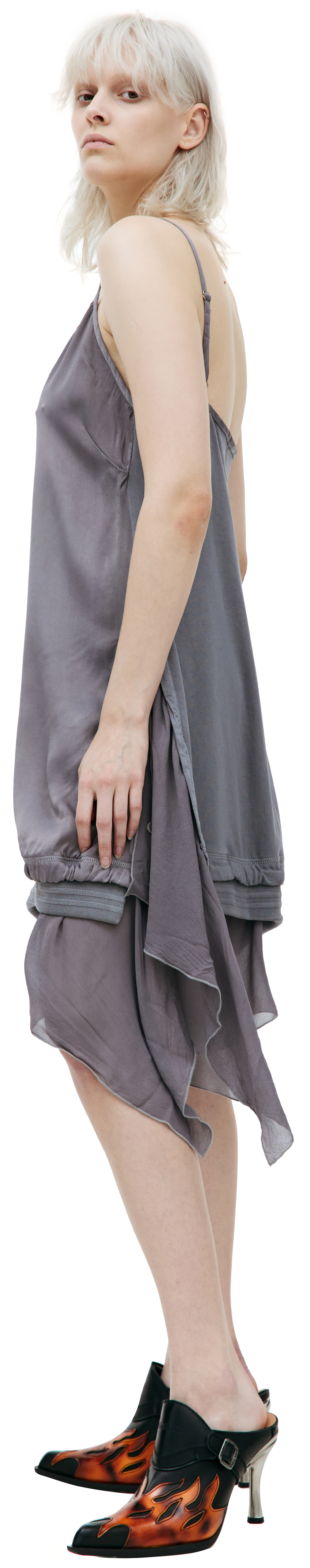 Diesel Асимметричное платье мини