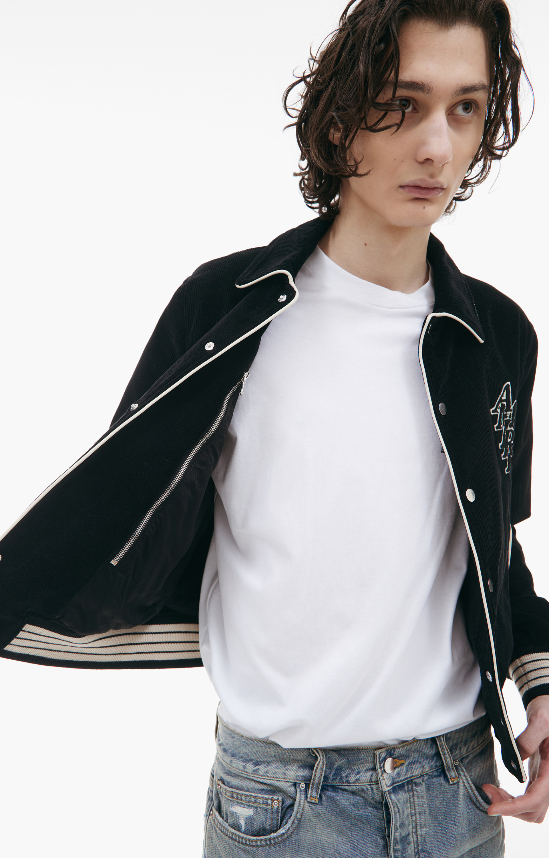 AMIRI Вельветовая куртка на кнопках