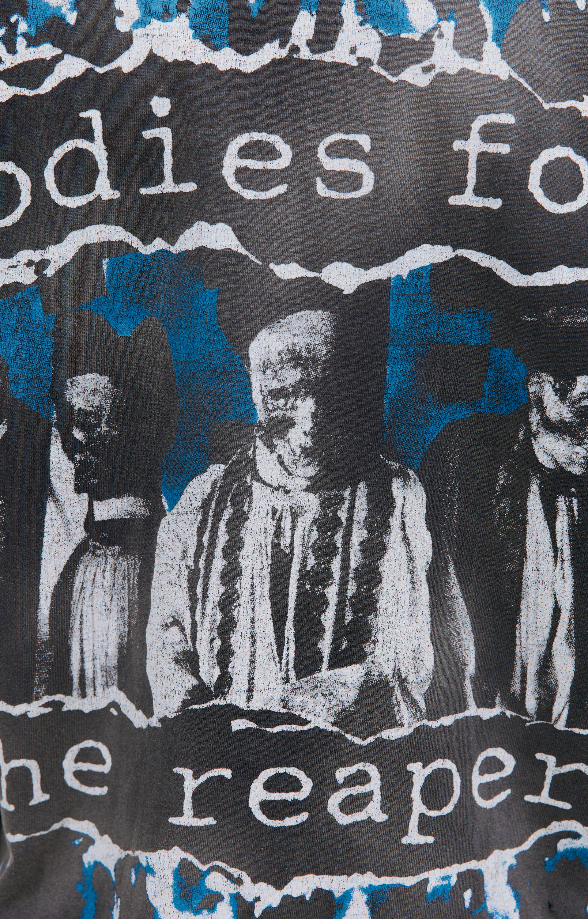 Saint Michael Футболка с принтом \'Bodies for the reaper\'