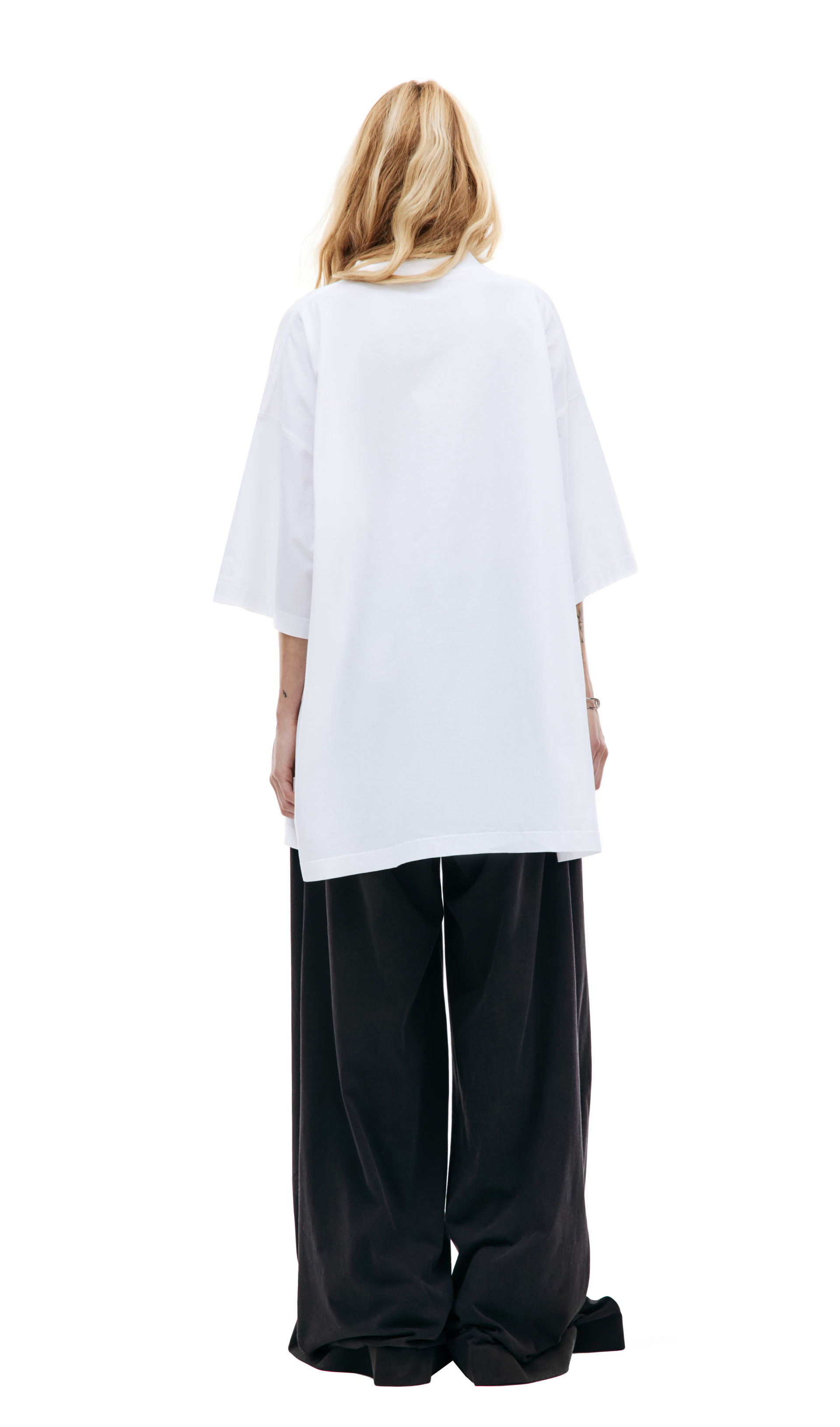 VETEMENTS Оверсайз футболка с принтом \'Amor\'