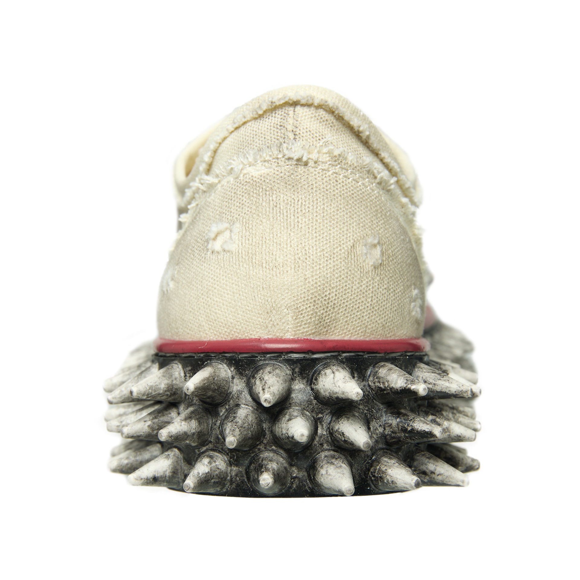 Doublet Кеды DIRTY SPIKE TOE CAP CANVAS