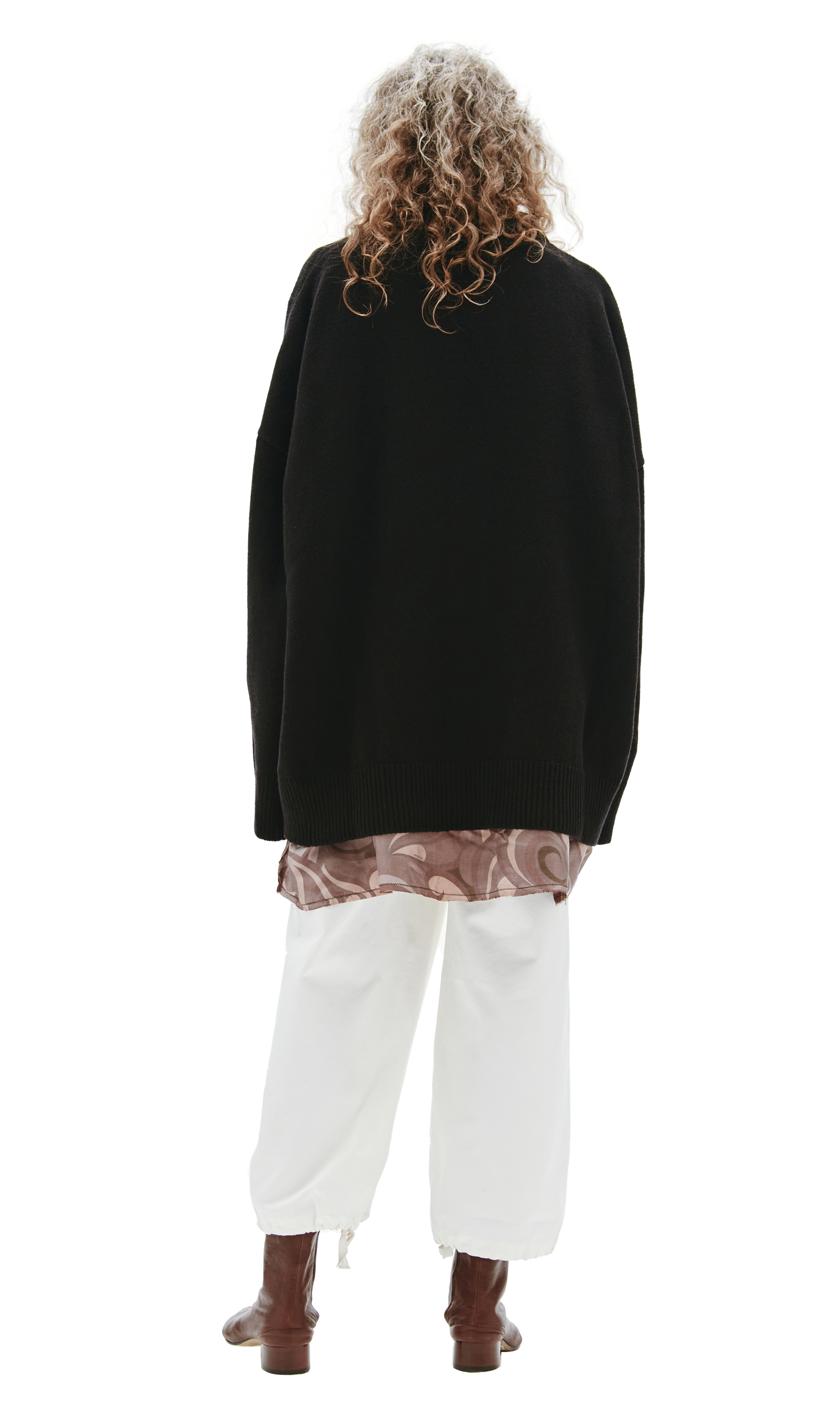 Raf Simons Черный шерстяной кардиган