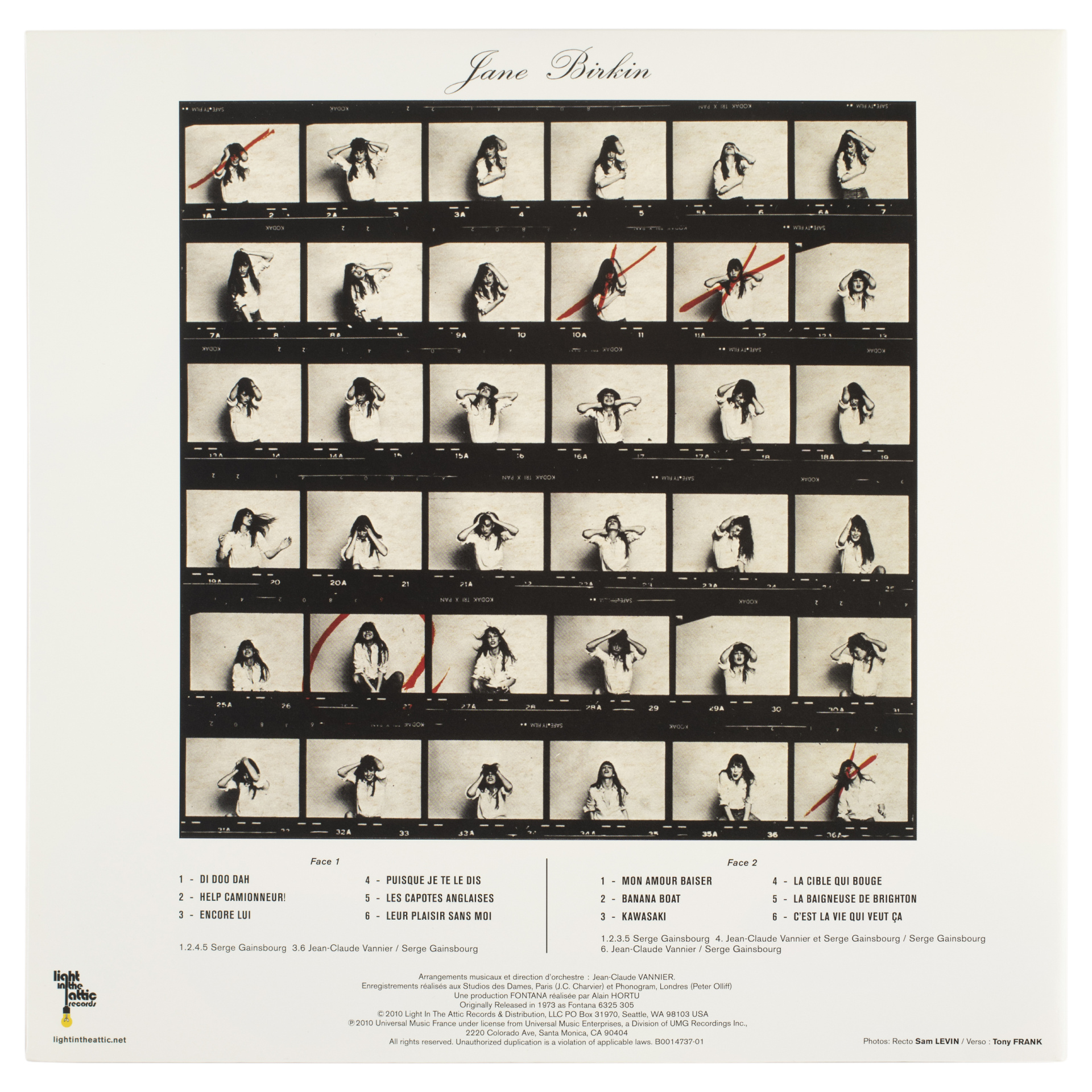  Винил Jane Birkin - Di Doo Dah