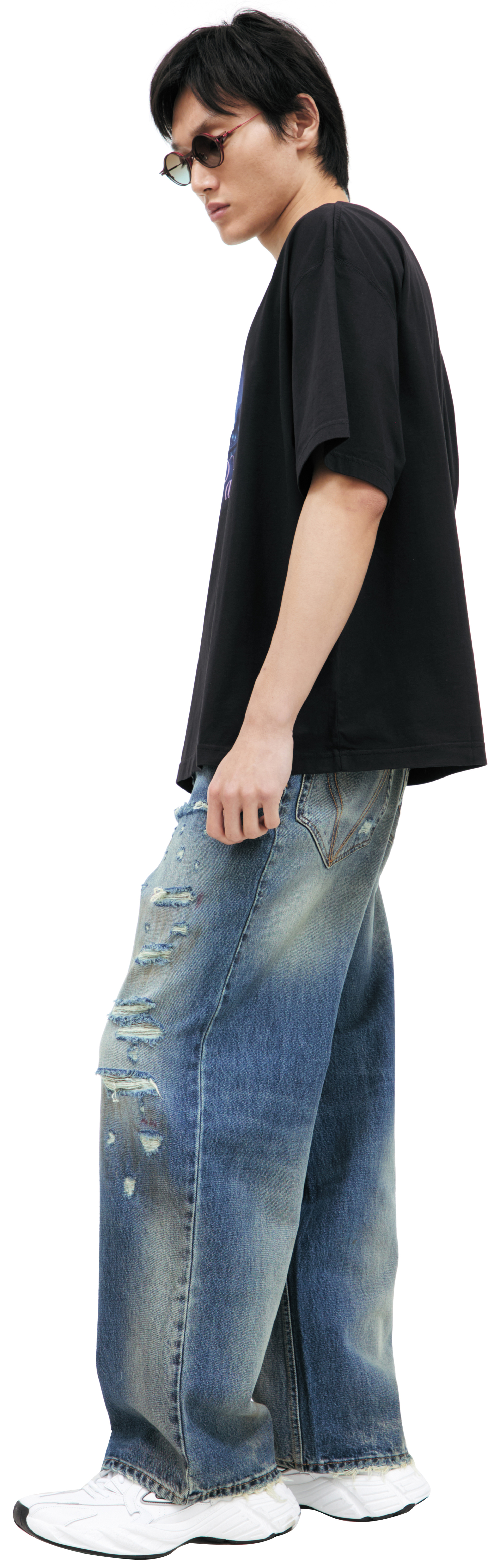 VETEMENTS Футболка с принтом Paris