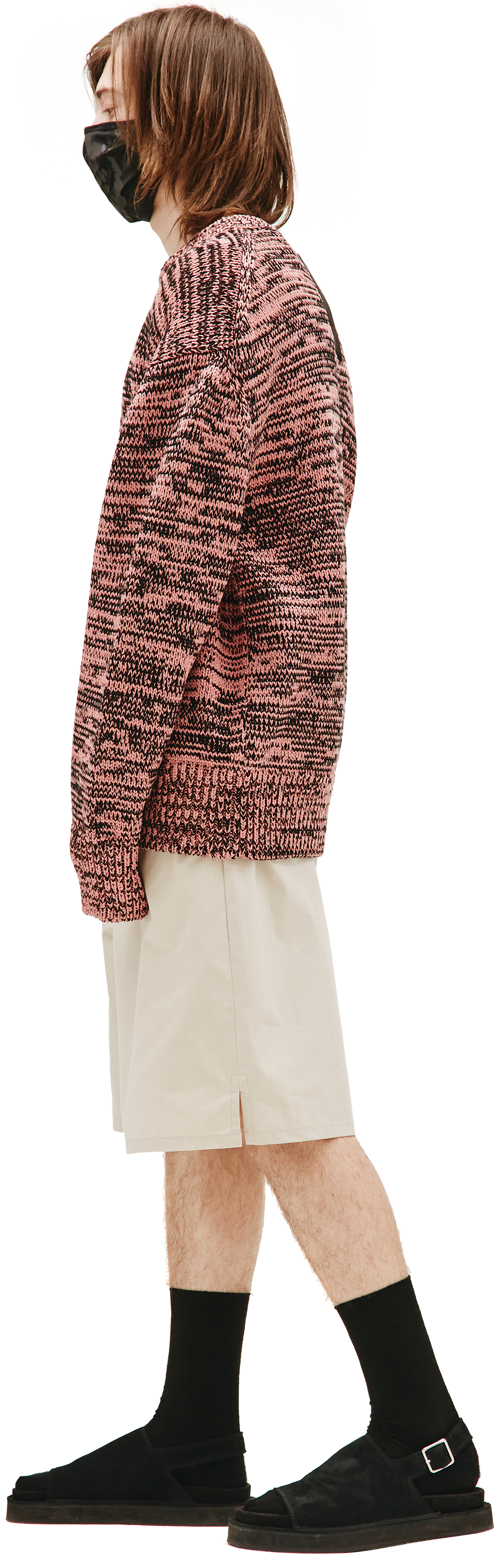 OAMC Свитер в крупную вязку с патчем