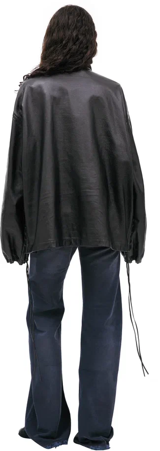 Balenciaga Черная куртка из кожи