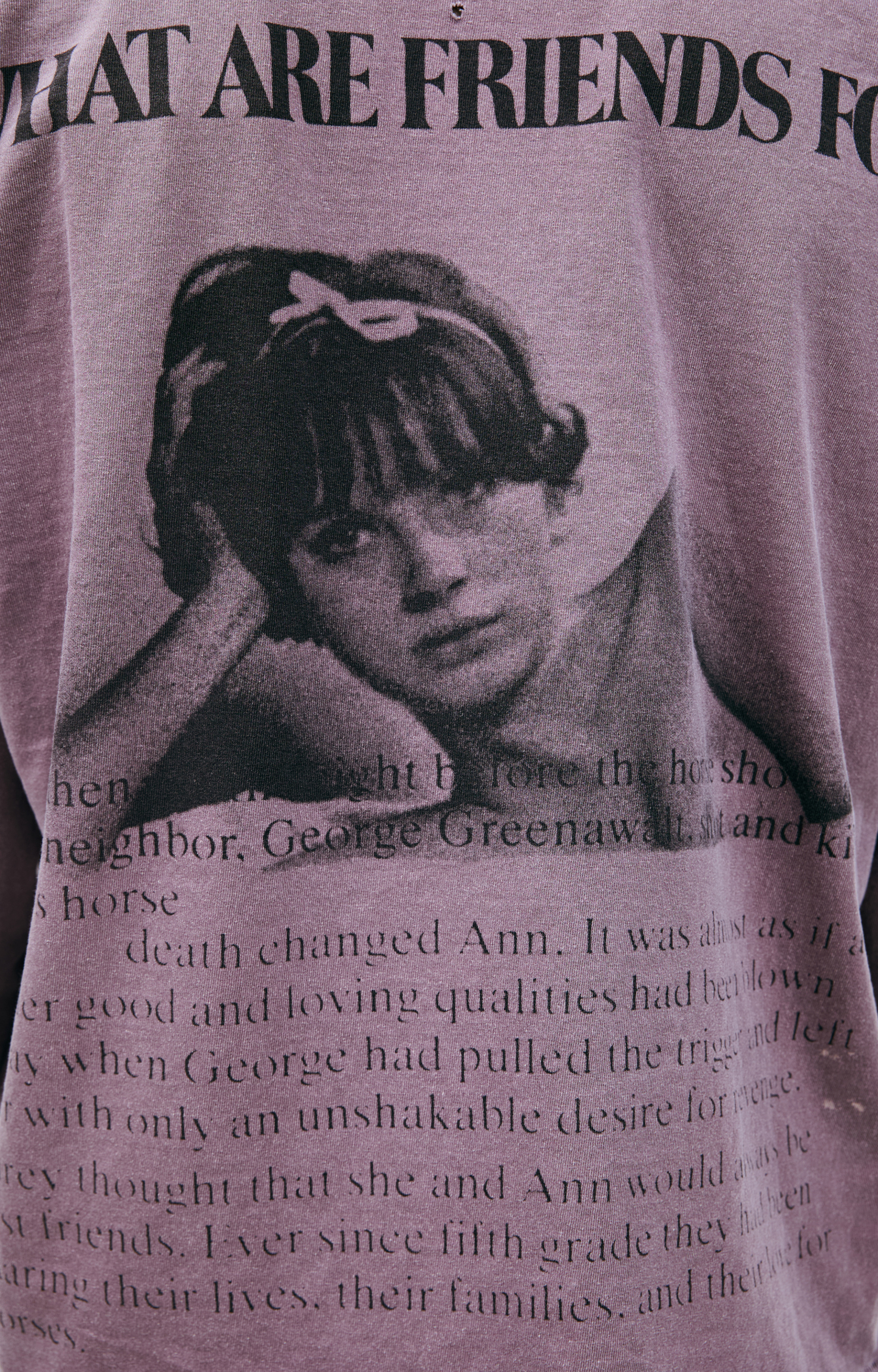 Enfants Riches Déprimés Лонгслив flowers of Anger