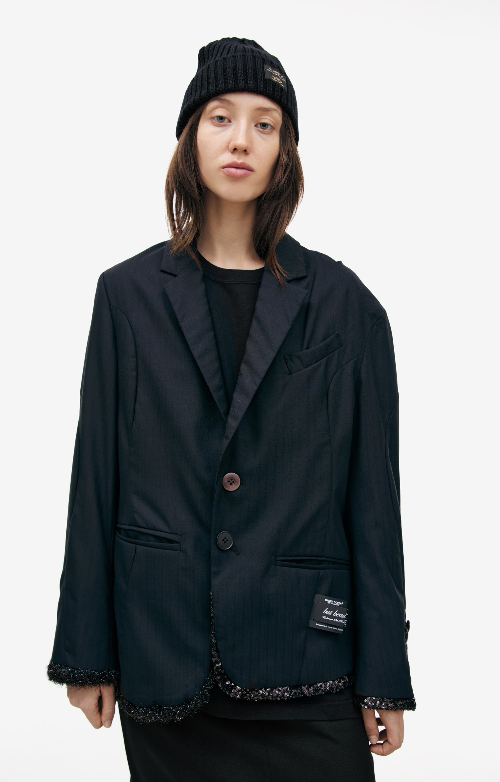 Undercover Жакет с блестящей отделкой